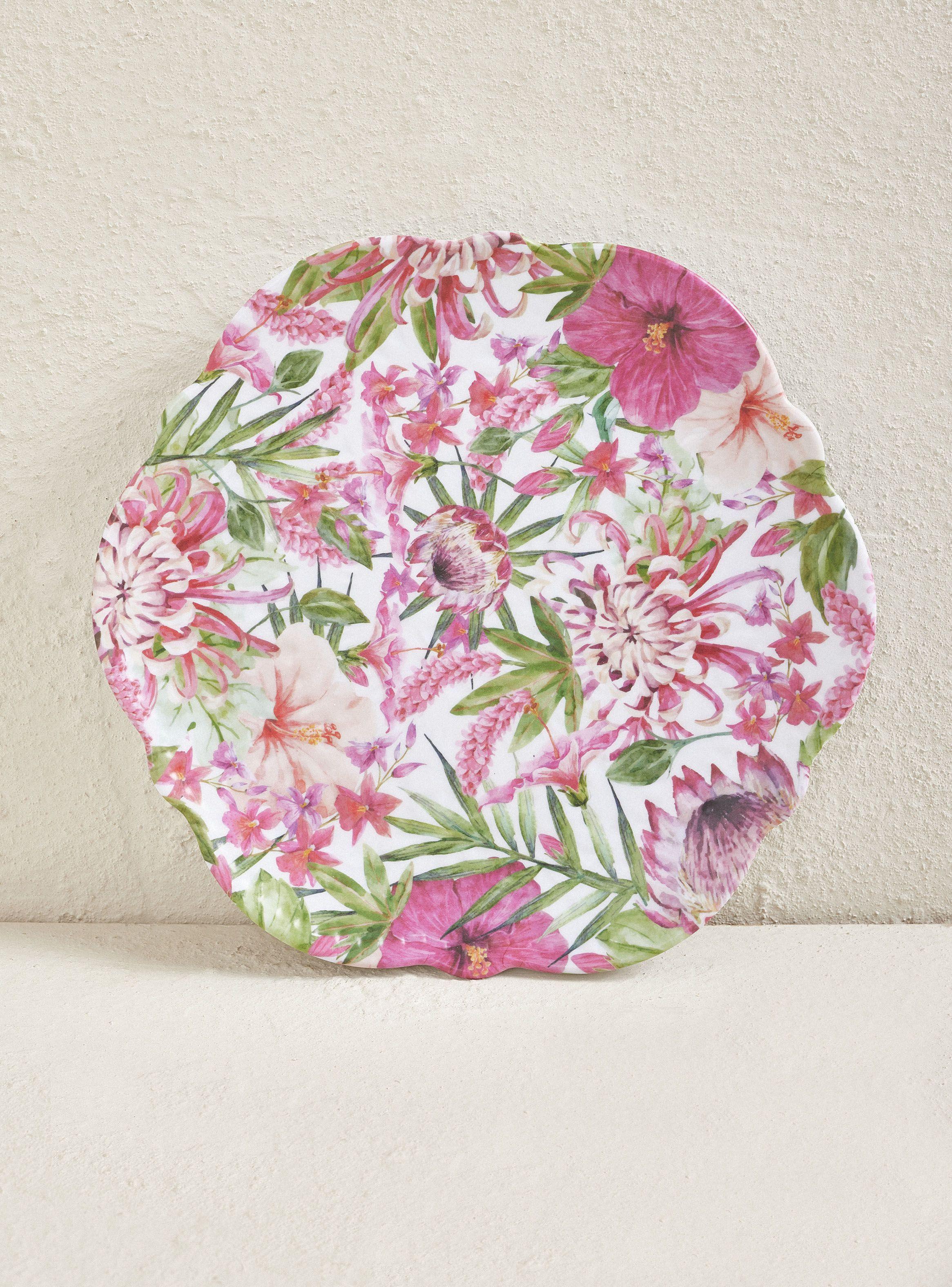 Set 4 Platos Salad Melamina Selva-2