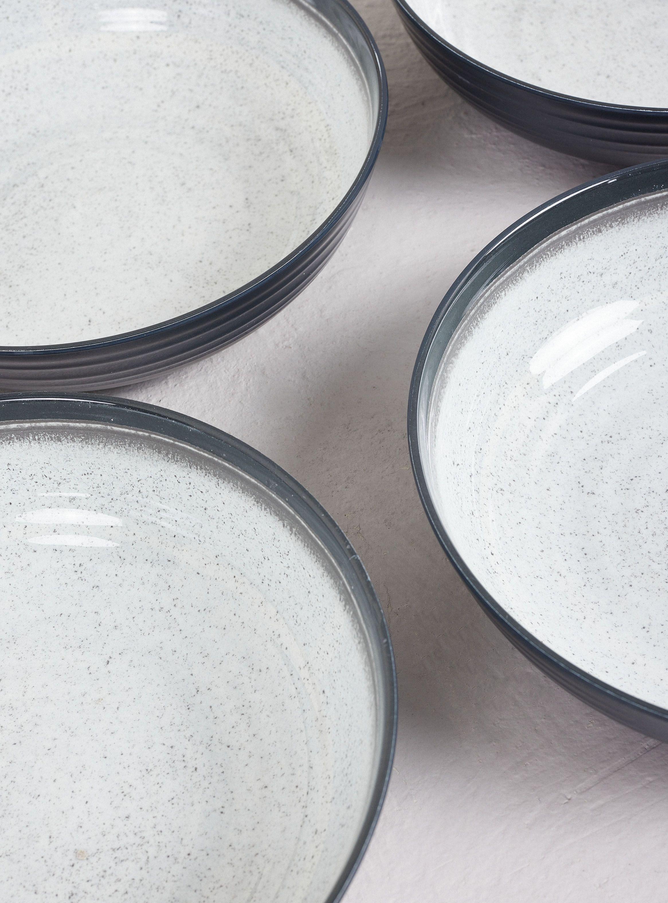 Set 4 Bowls Melamina Stone-1