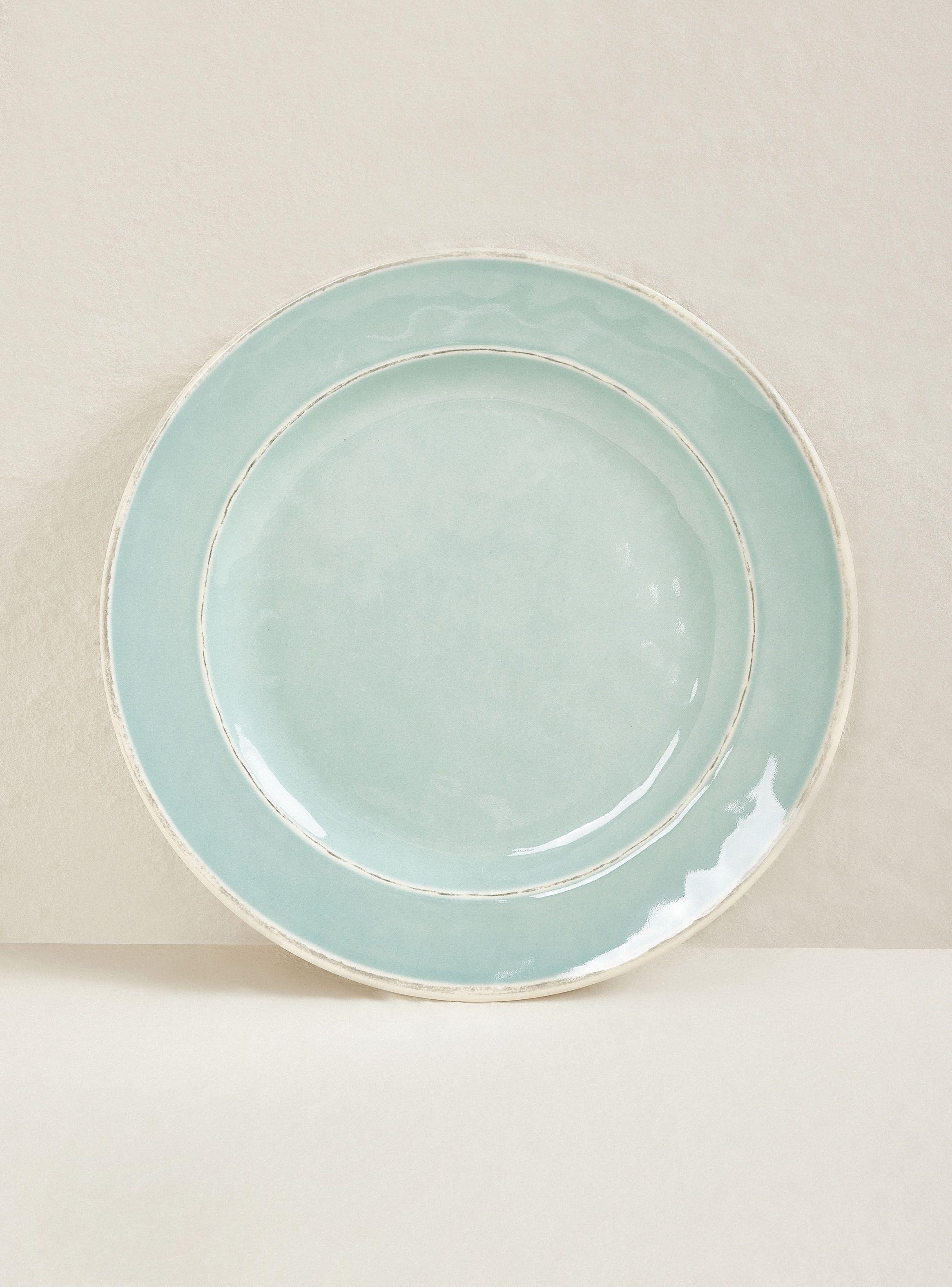 Set 4 Platos Salad Melamina Aqua-2