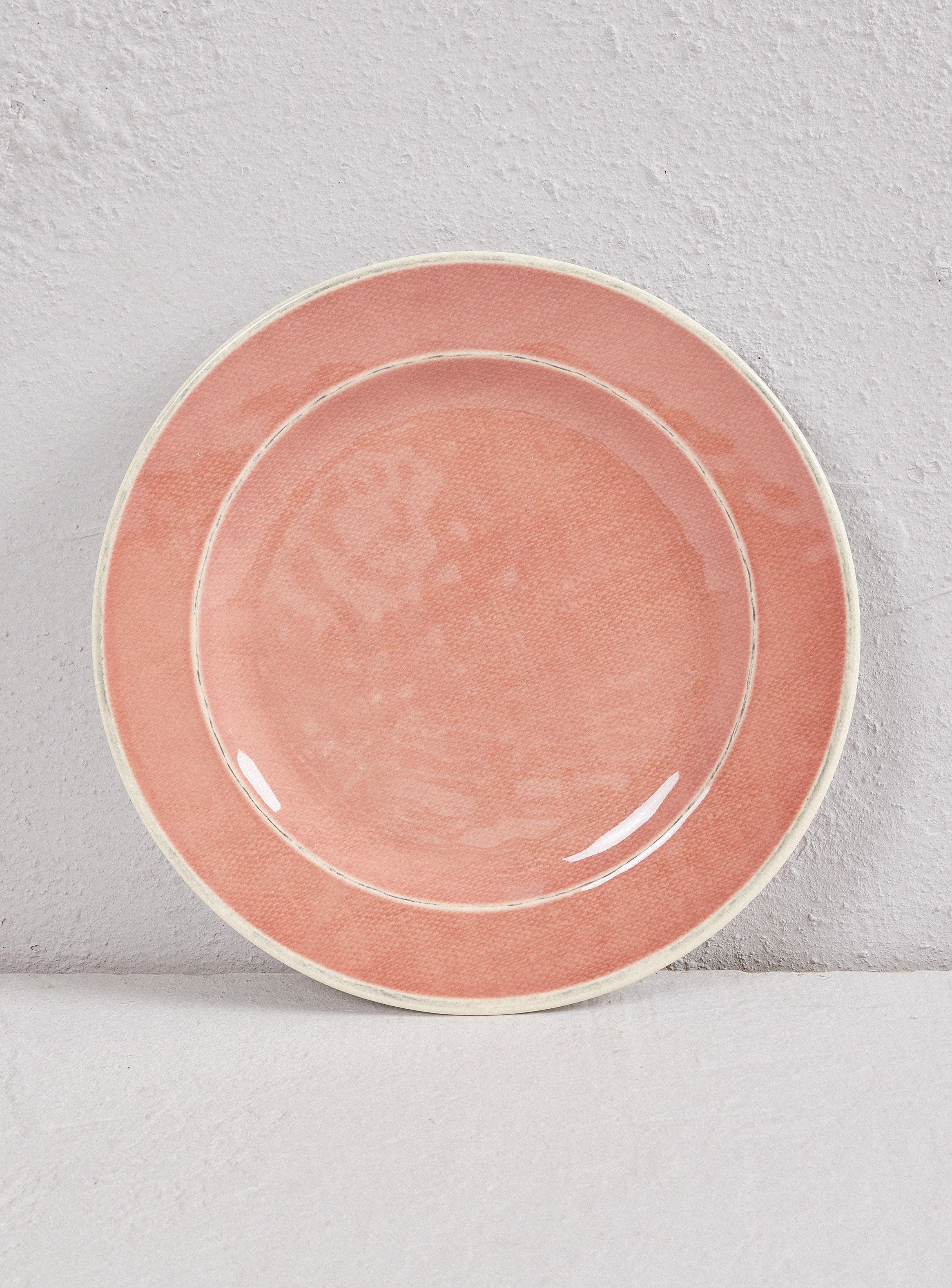 Set 4 Platos Salad Melamina Coral-2