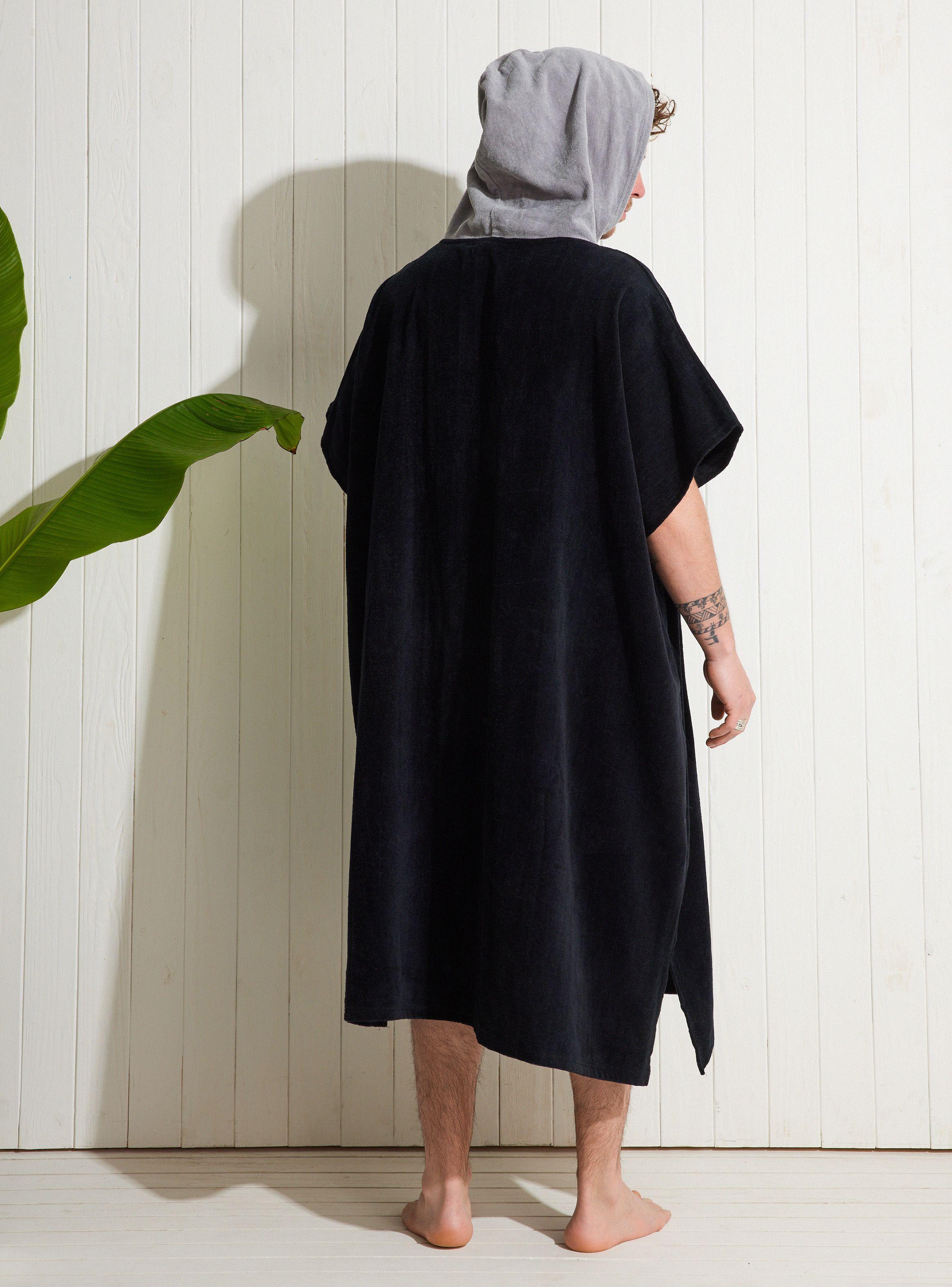 Salida De Baño Poncho Toalla-1