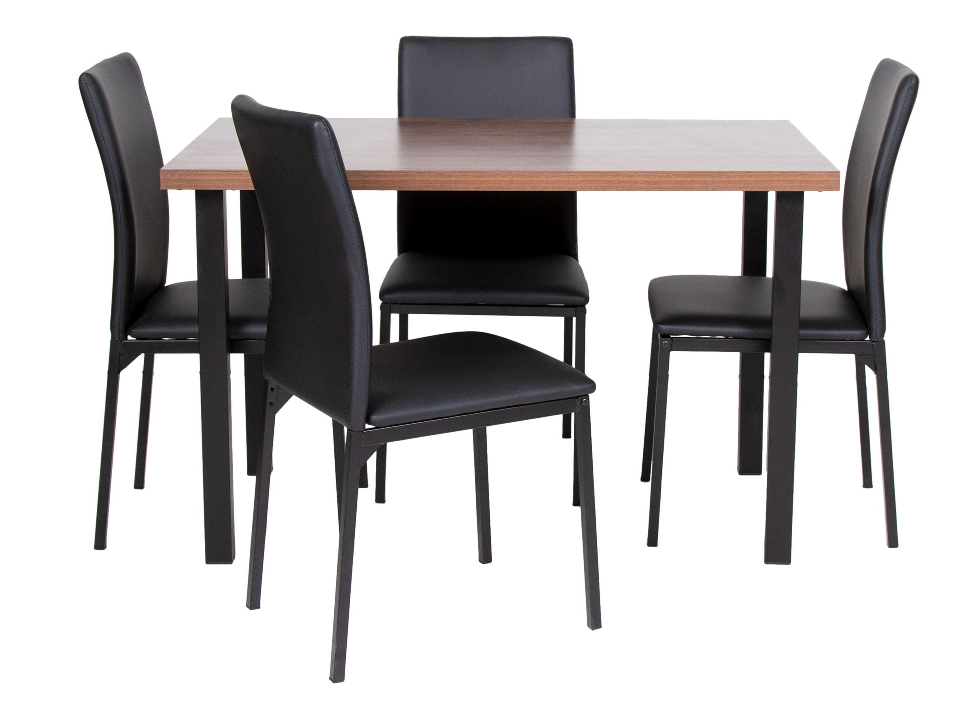 Juego de Comedor Pedro + 4 Sillas Stylo-0