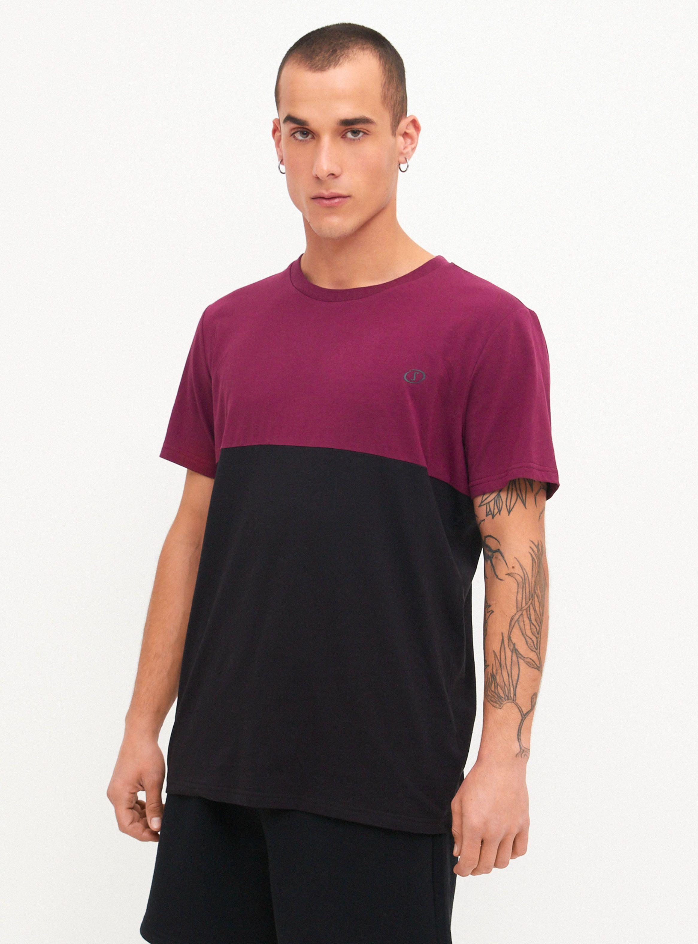 Polera Bloque Color Hombre-0