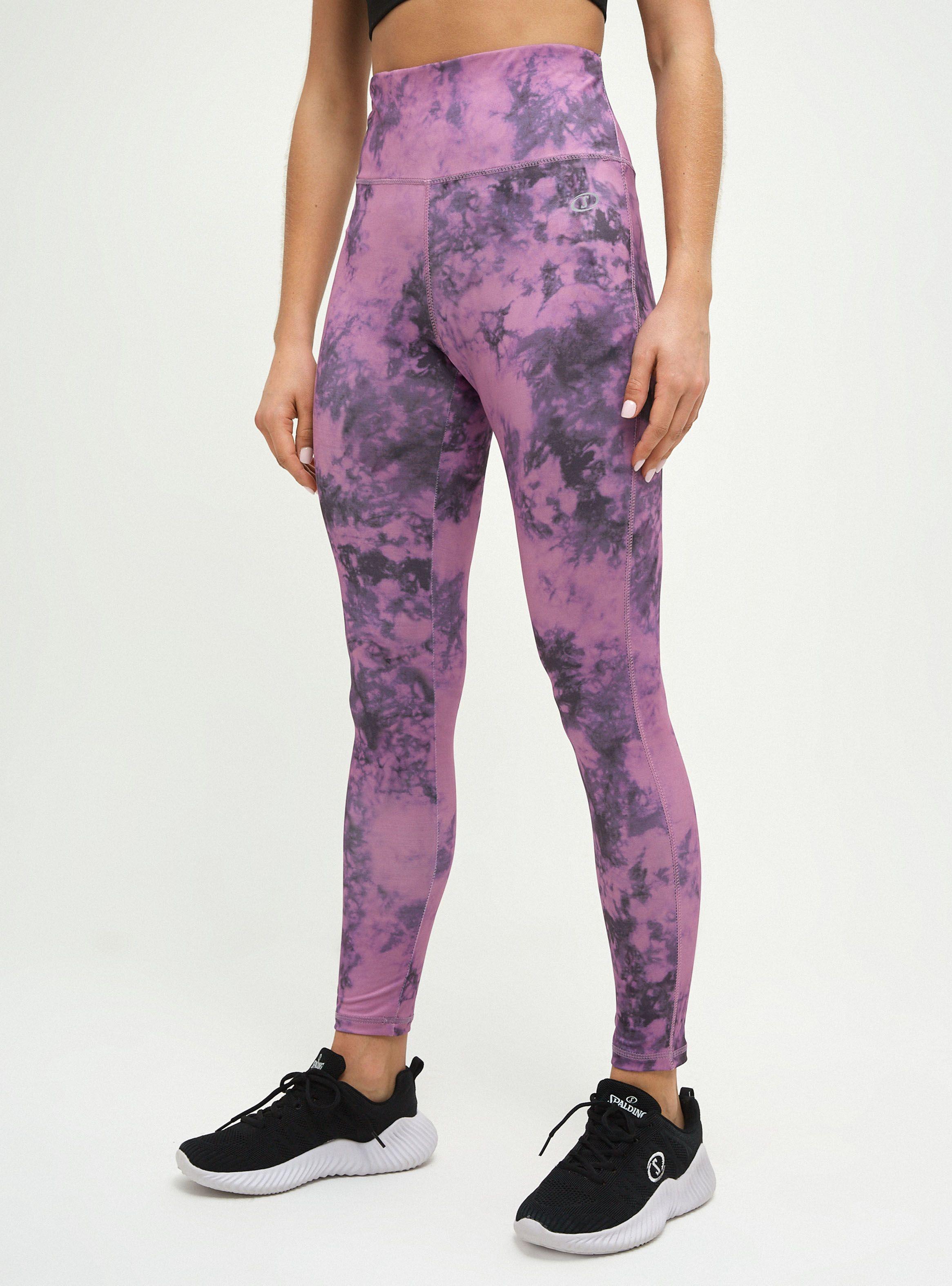 Calza Tie Dye Tiro Alto Mujer-0