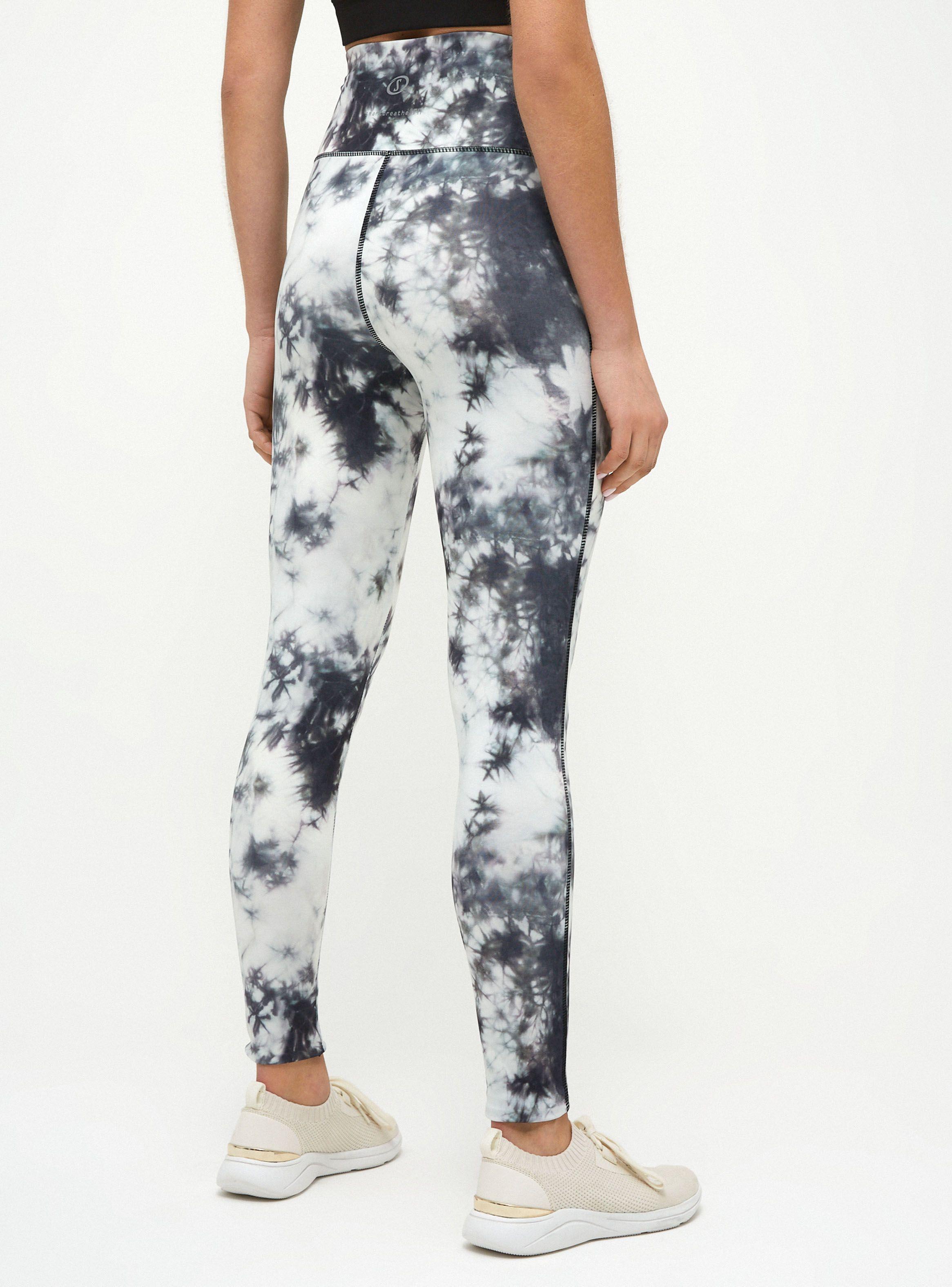 Calza Tie Dye Tiro Alto Mujer-1