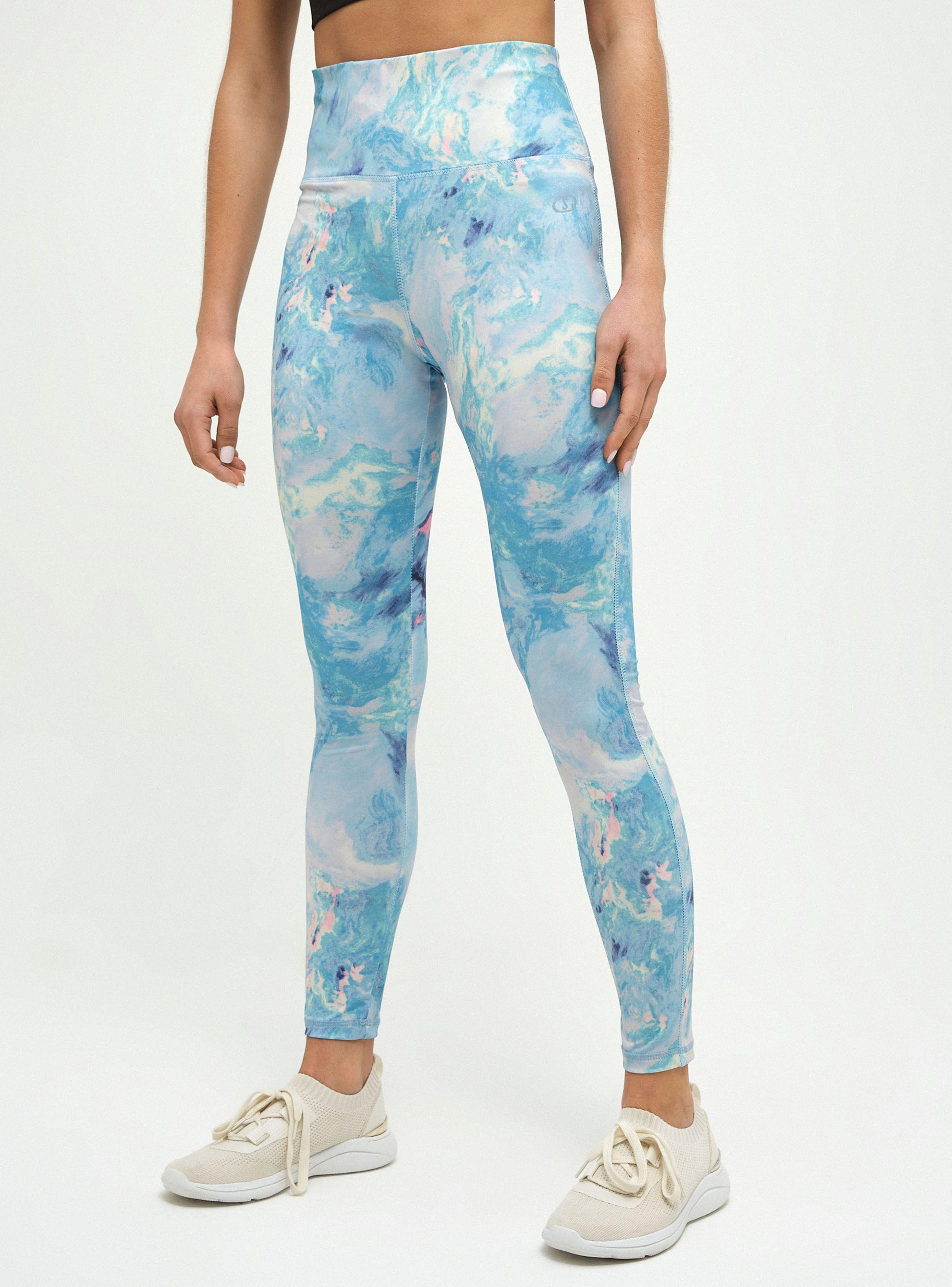 Calza Tie Dye Tiro Alto Mujer-0