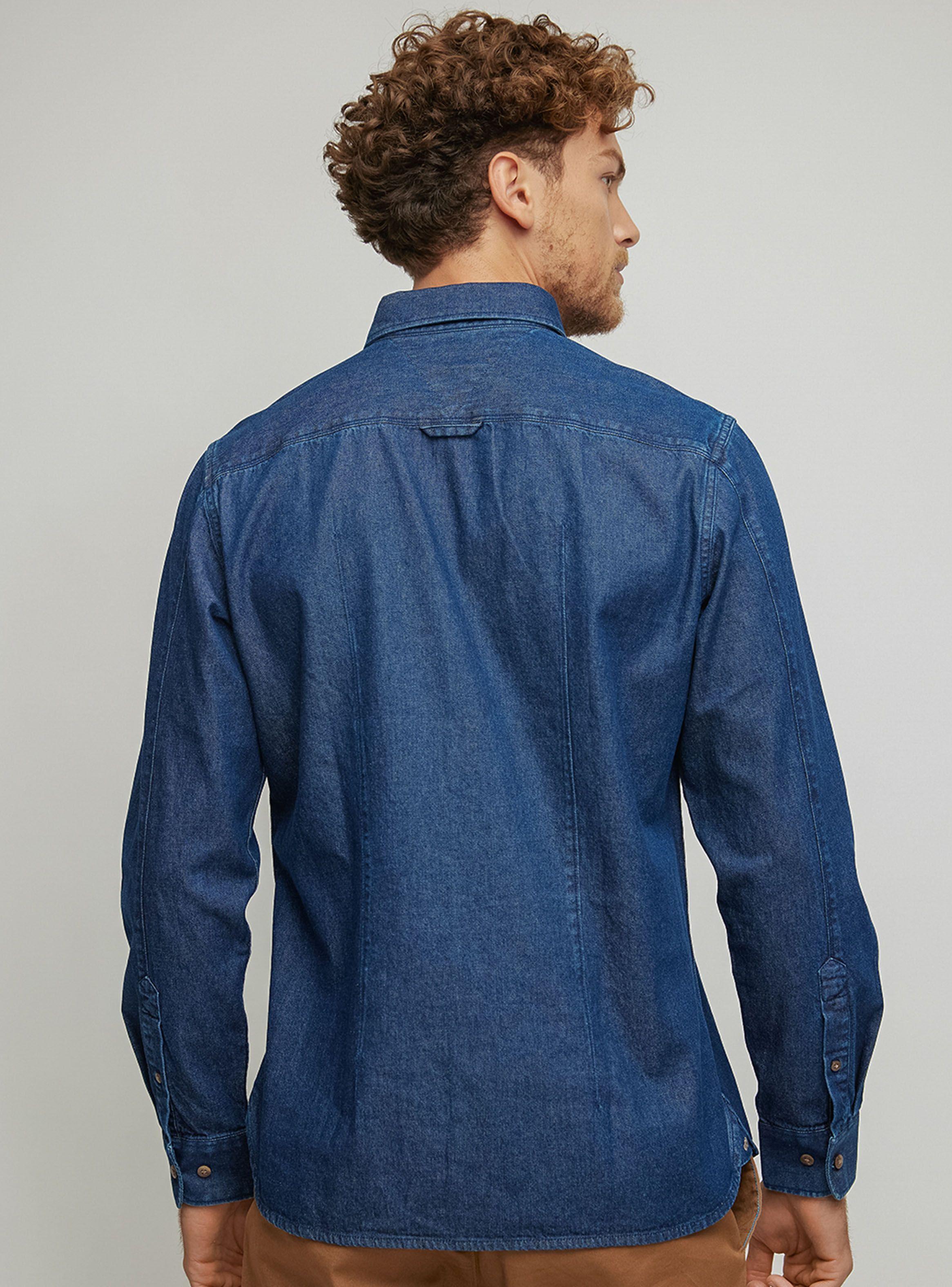 Camisa Bishop Azul-1