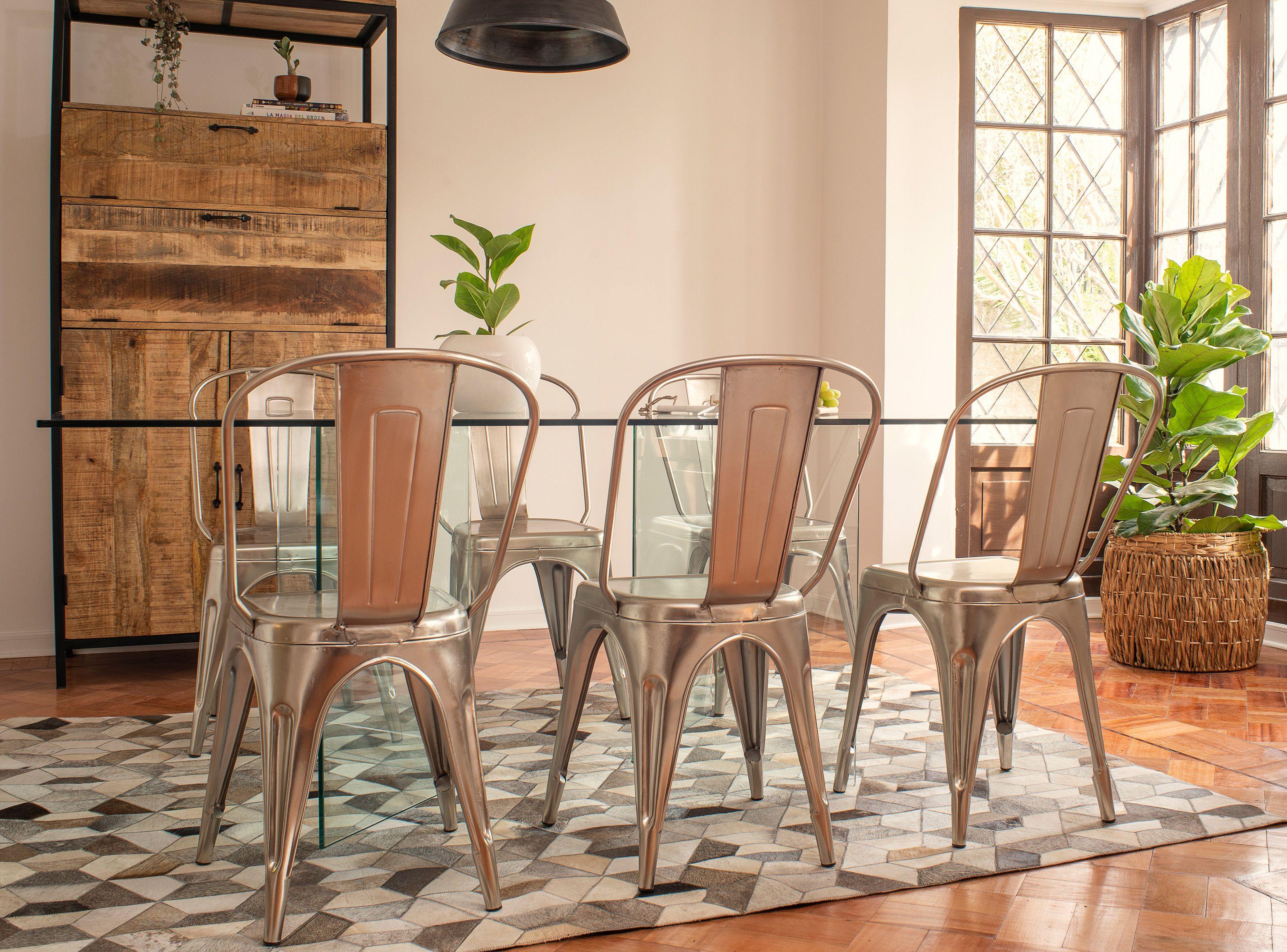 Mesa de Comedor Vidrio Ice Alaniz Home-1
