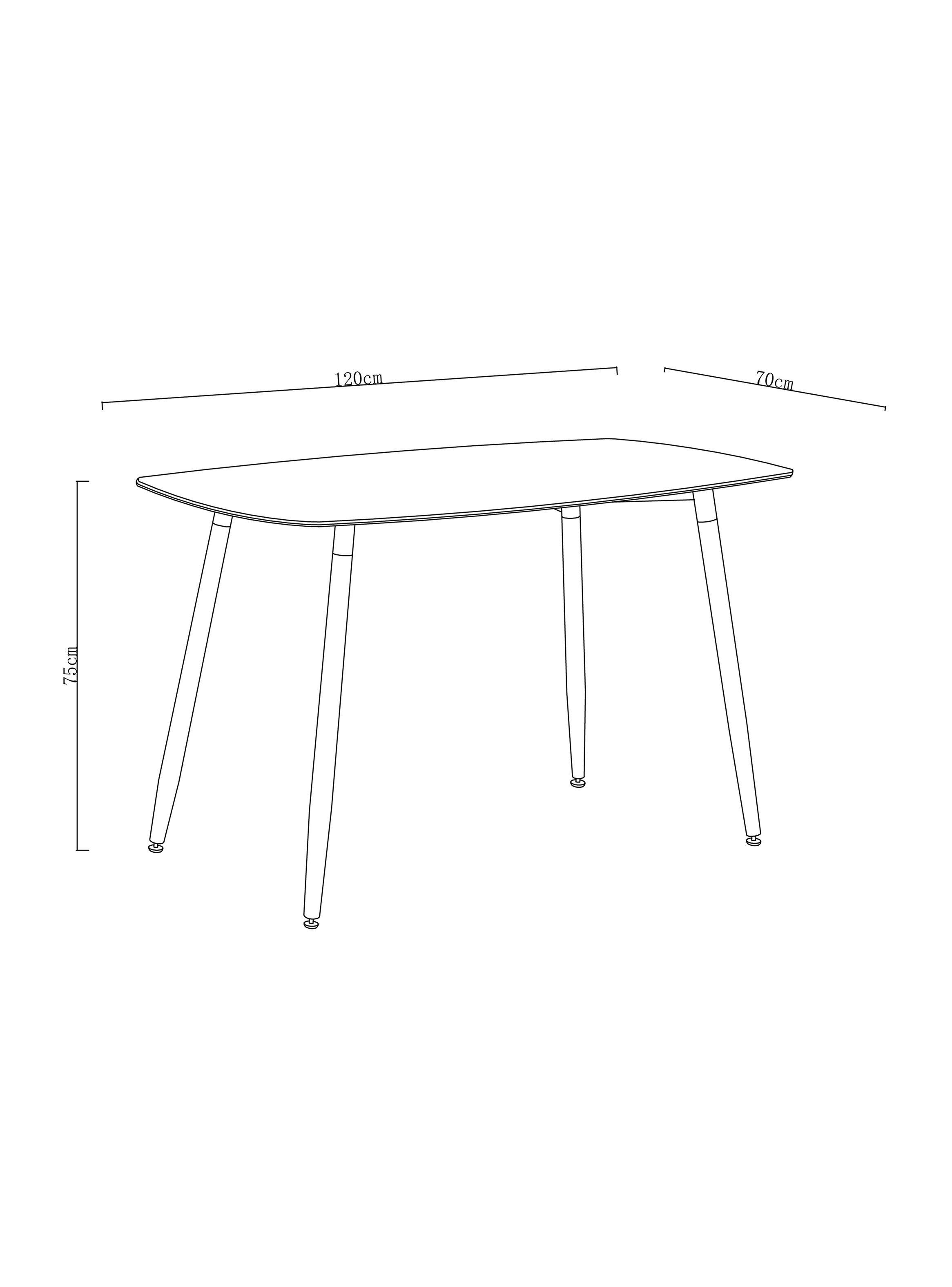 Juego de Comedor New Corral + 4 Sillas Attimo Attimo-2