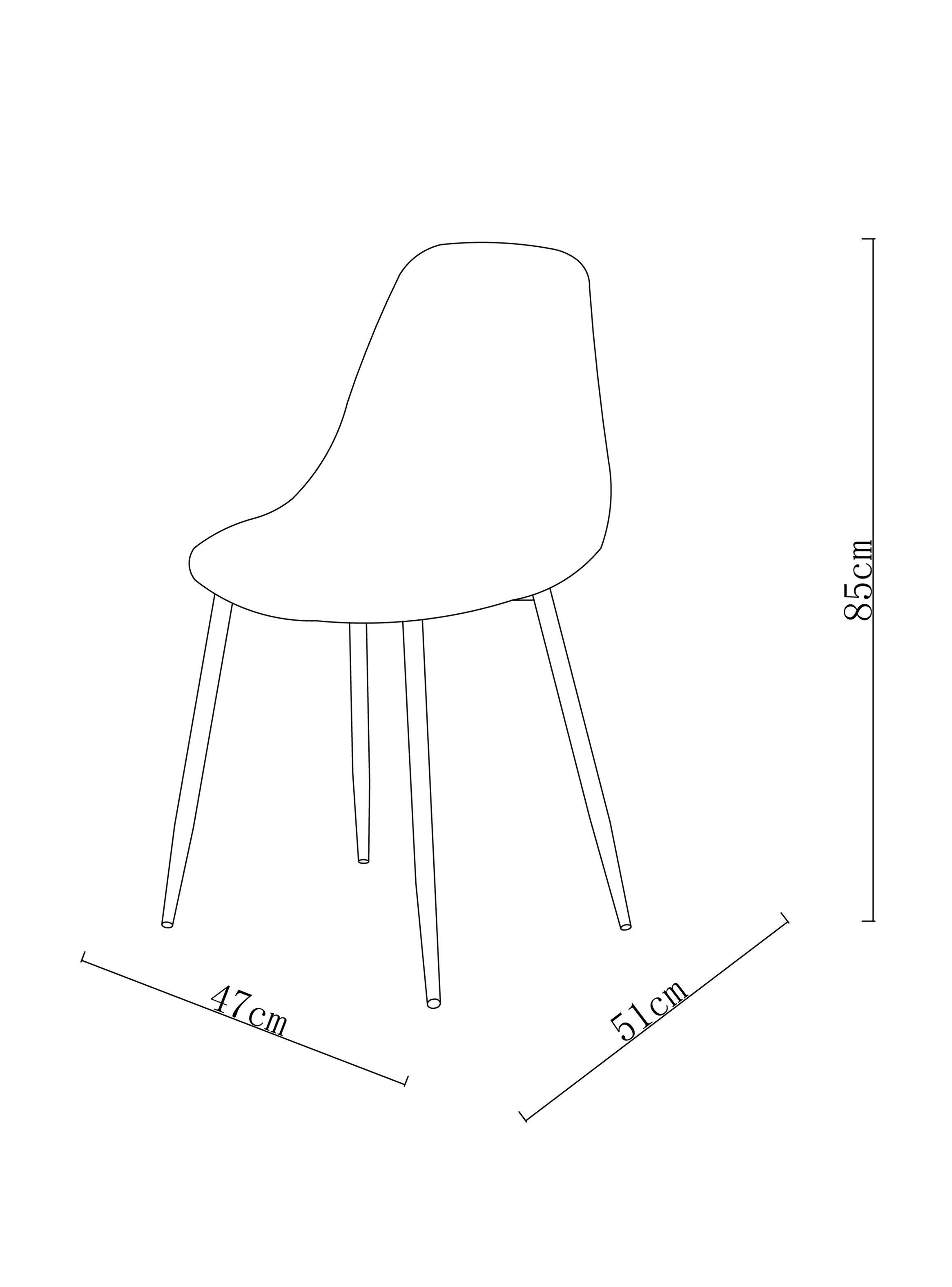 Juego de Comedor New Corral + 4 Sillas Attimo Attimo-3