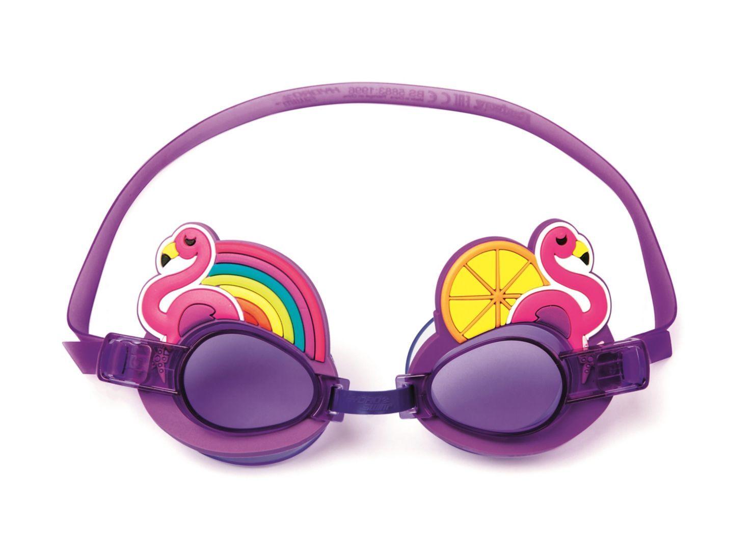 Lentes de Agua para Niños con Figuras Morado-0