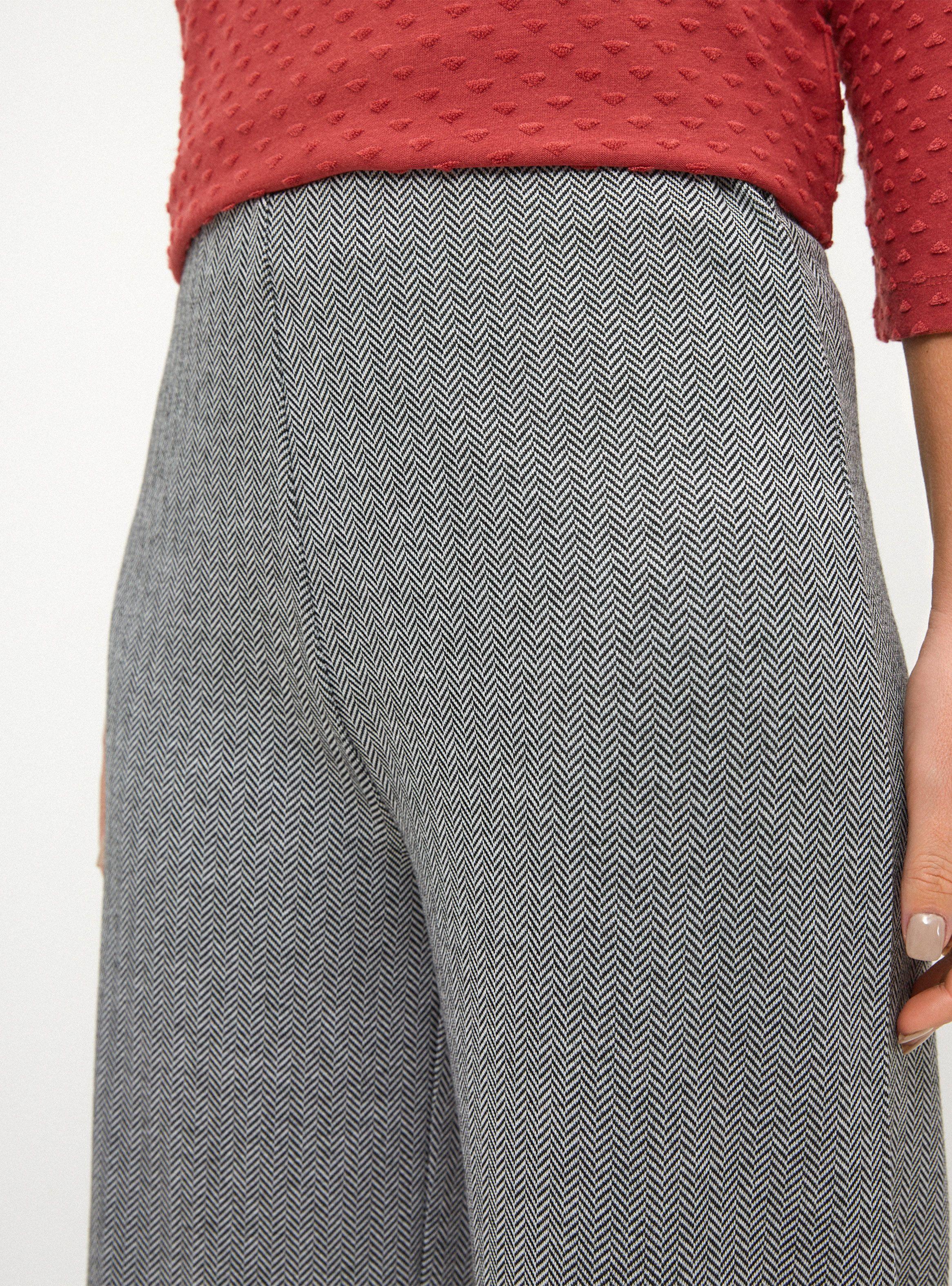 Pantalón Texturado Comfy Palazzo-2