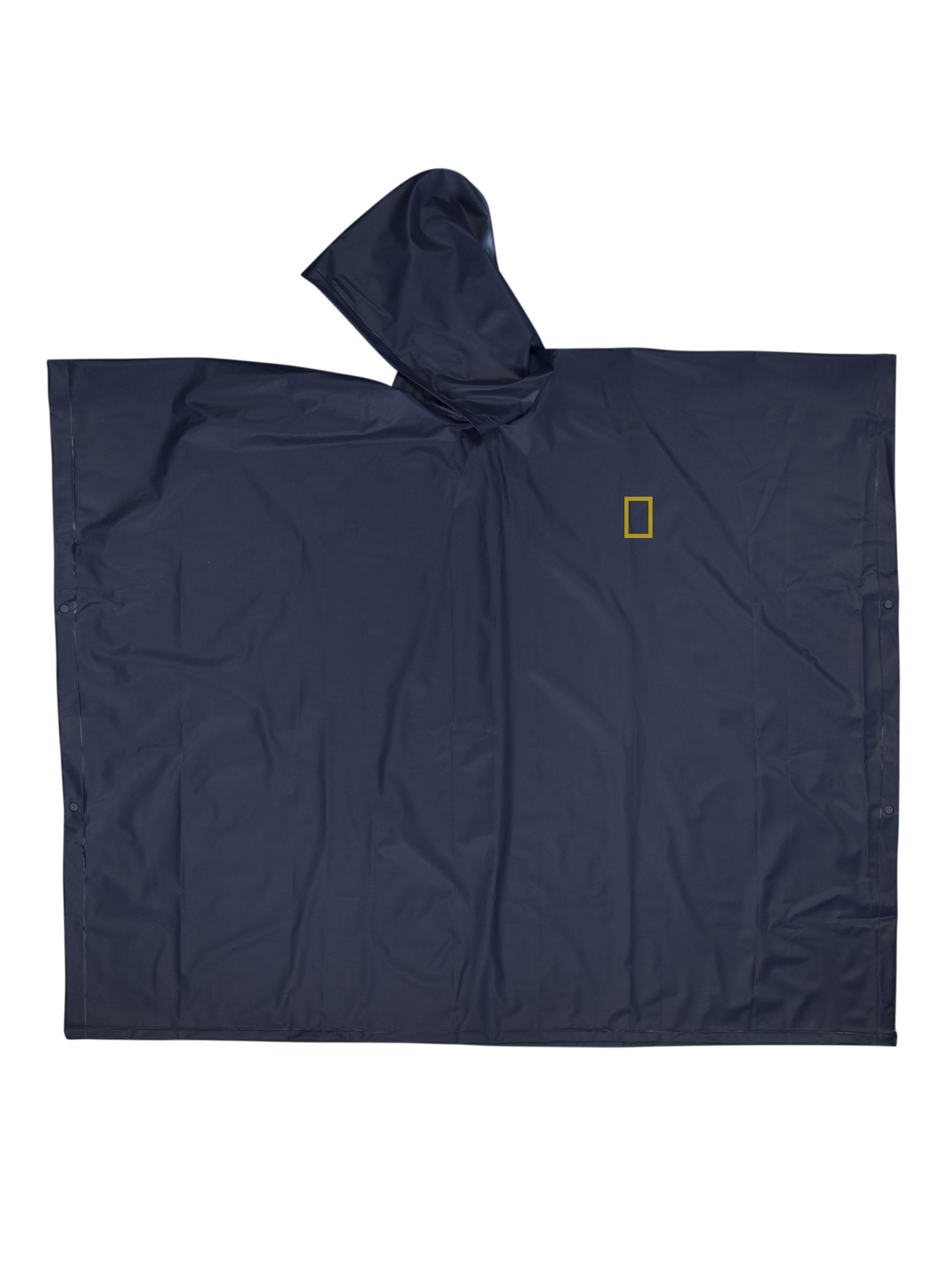 Poncho Waterproof Azul-2