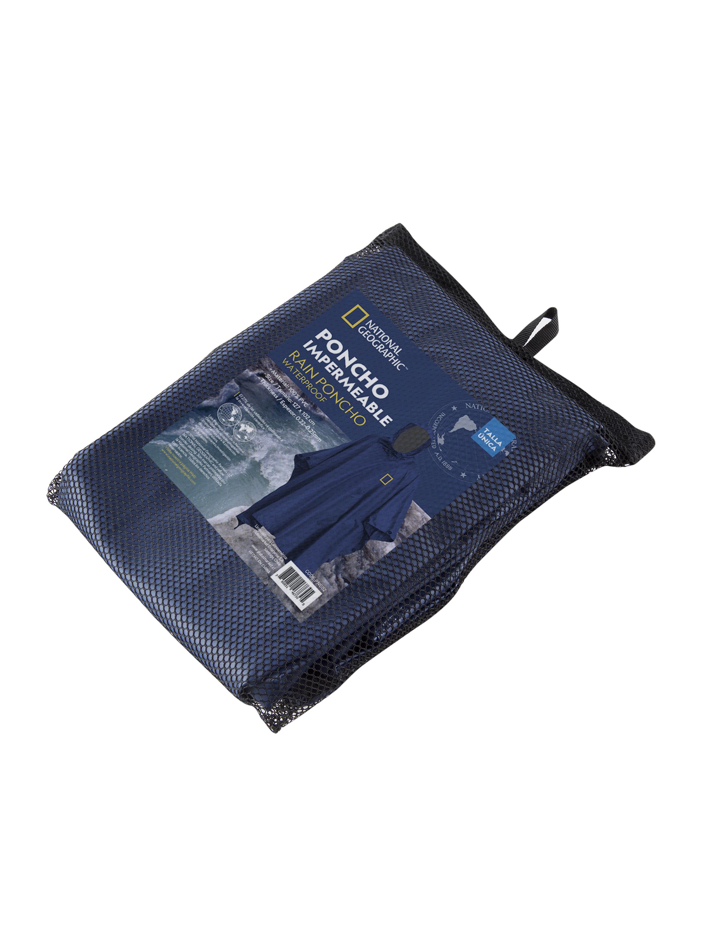 Poncho Waterproof Azul-1