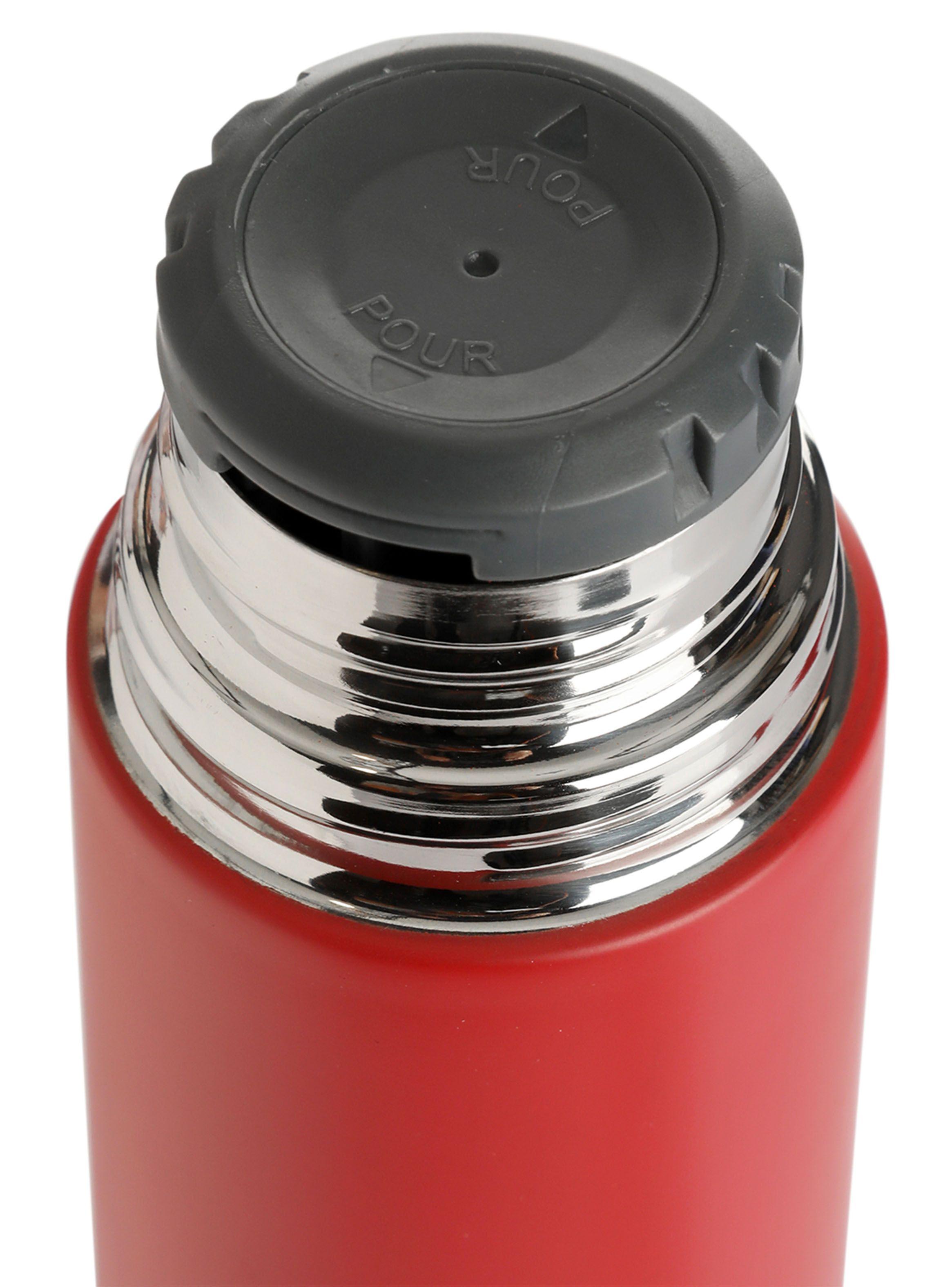 Termo Bala Acero Inox 0.5 Litros Rojo-2