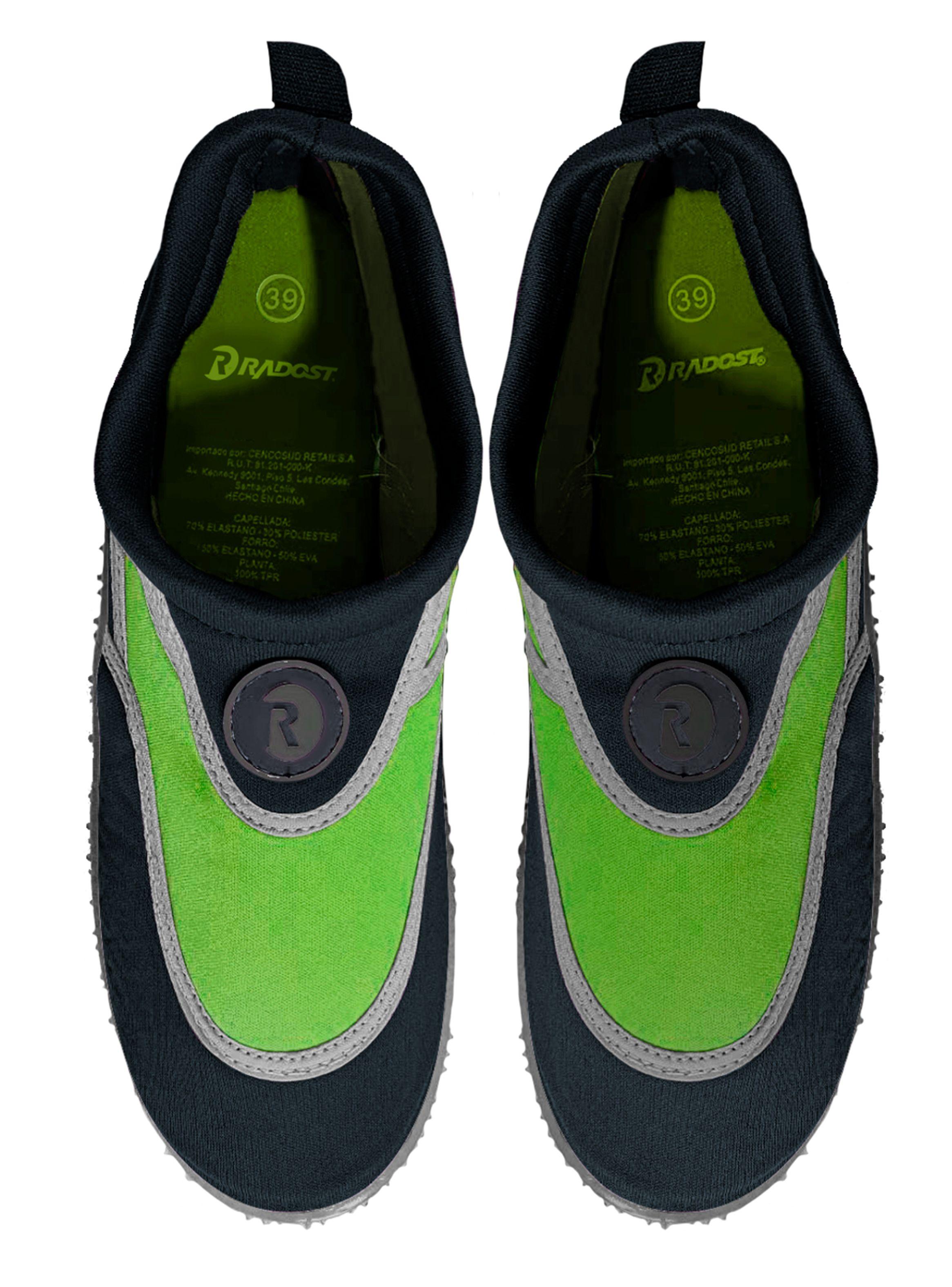 Zapatillas Acuáticas Verde D2 41-45-0