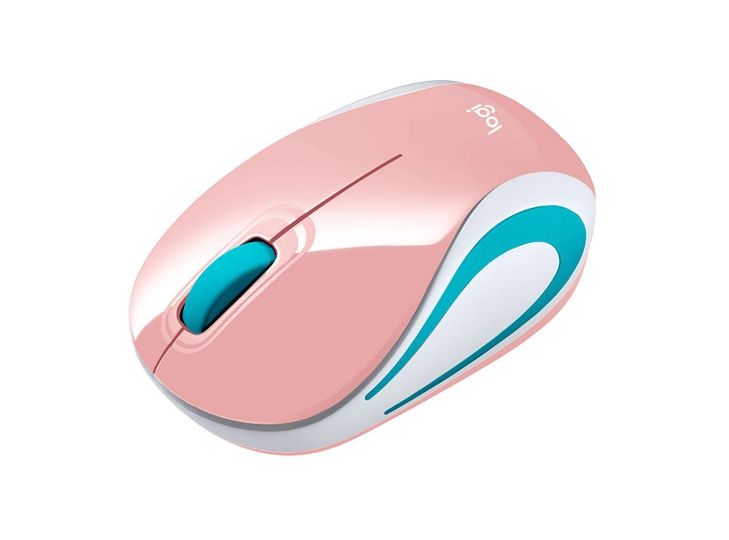 Mouse Logitech M187 Rosado-1