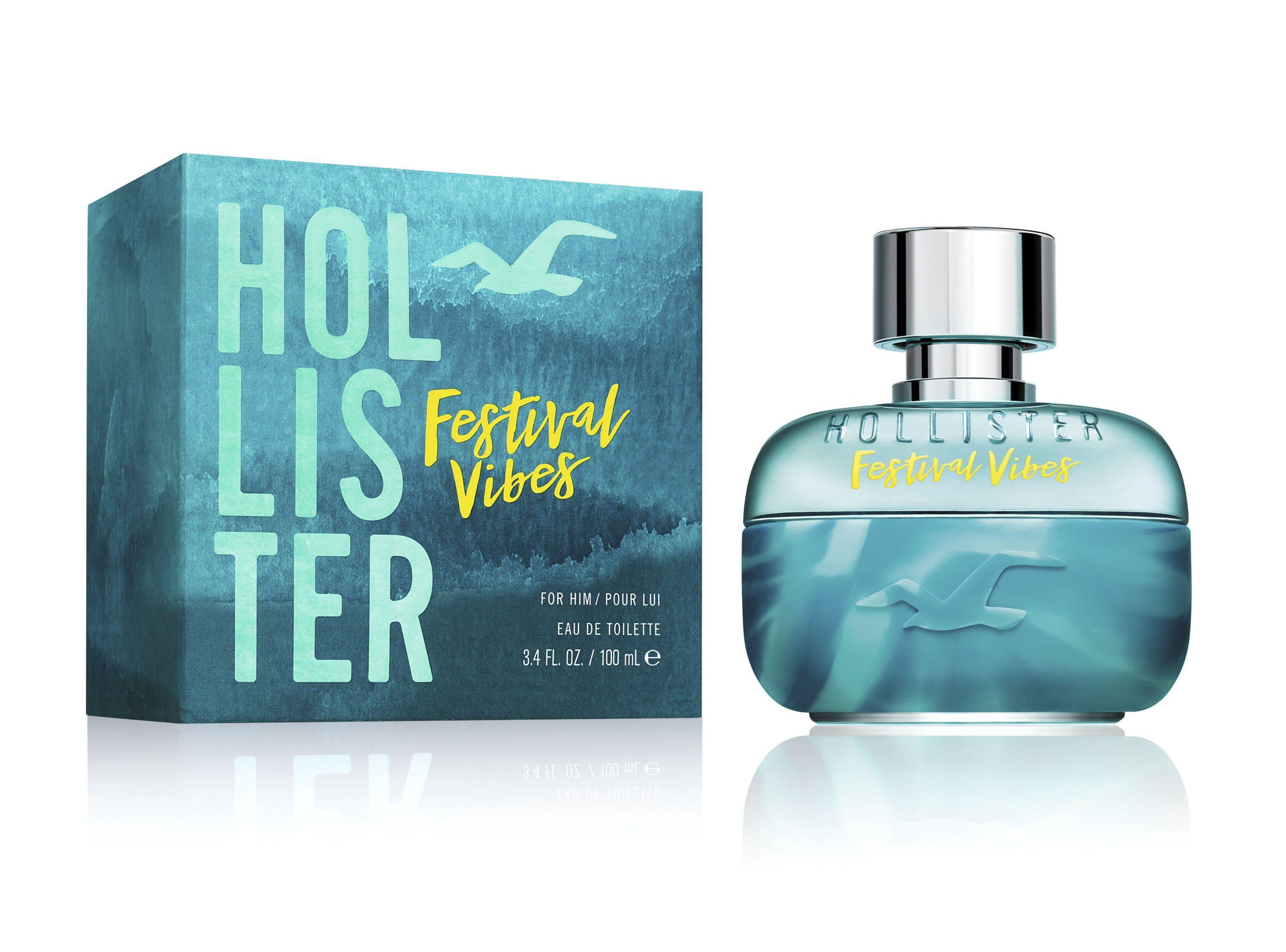 Perfume Hollister Festival Vibes Hombre EDT 100 ml-0