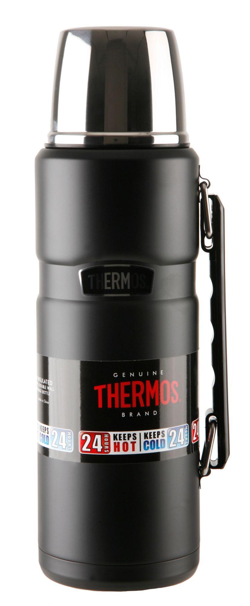 Termo Líquido King Negro Mate 1.2 lt Thermos-2