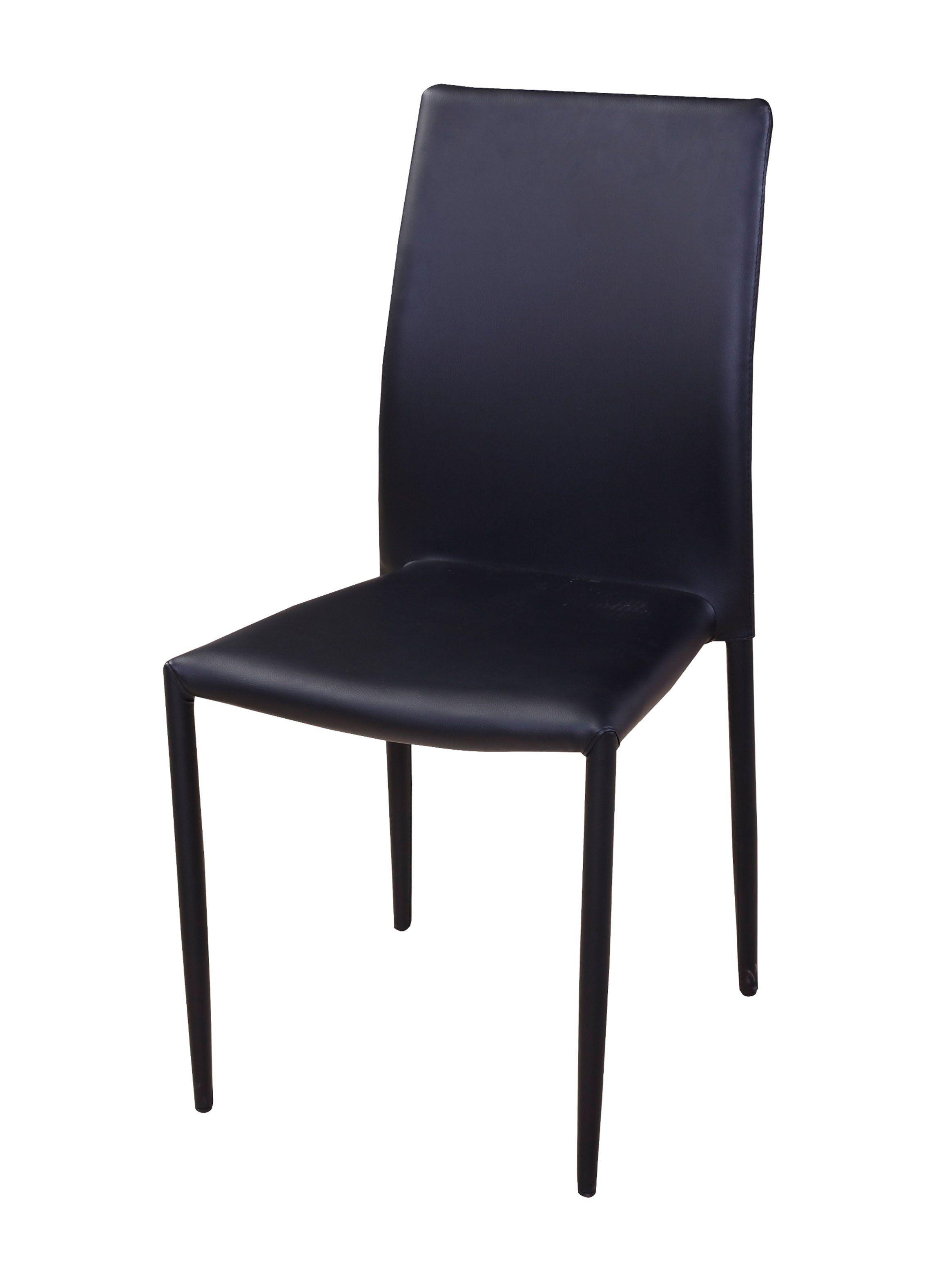 Juego de Comedor Vidrio Everett Black 6 Sillas Stylo-3