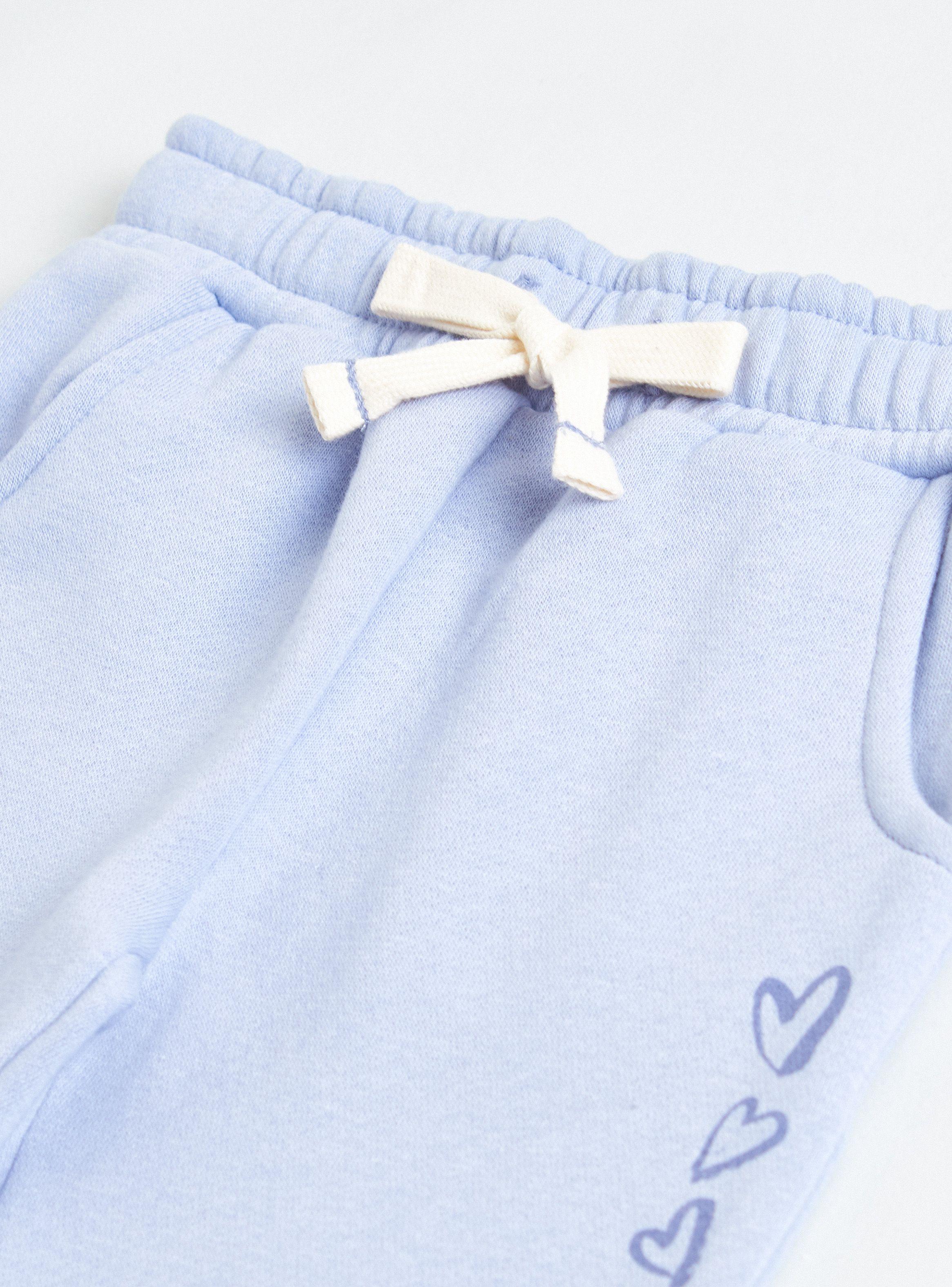 Pantalón Buzo Liso Tiro Medio Niña-2