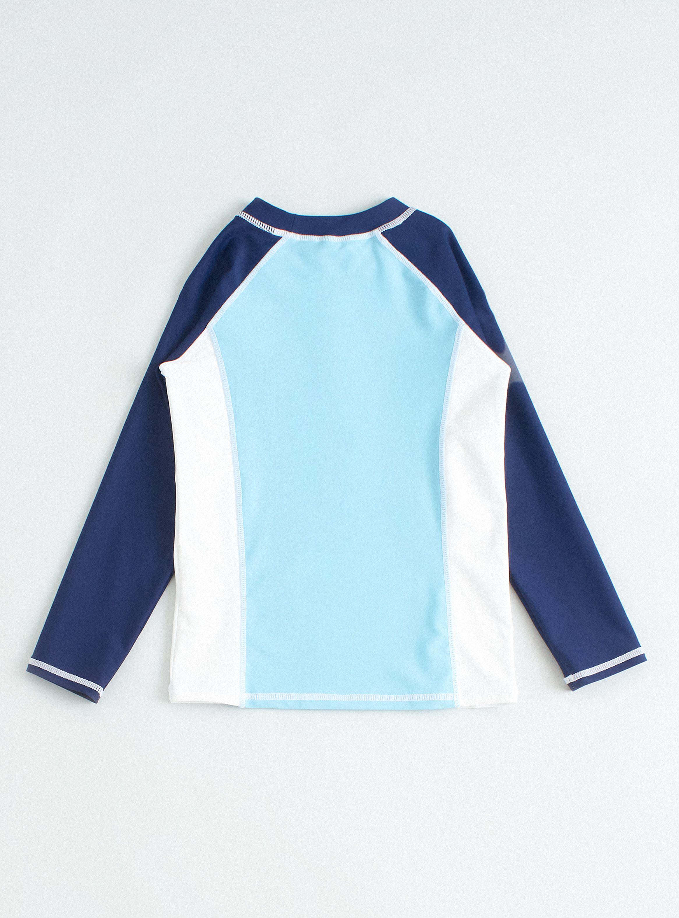 Polera Traje de Baño con Filtro UV Estampado-2