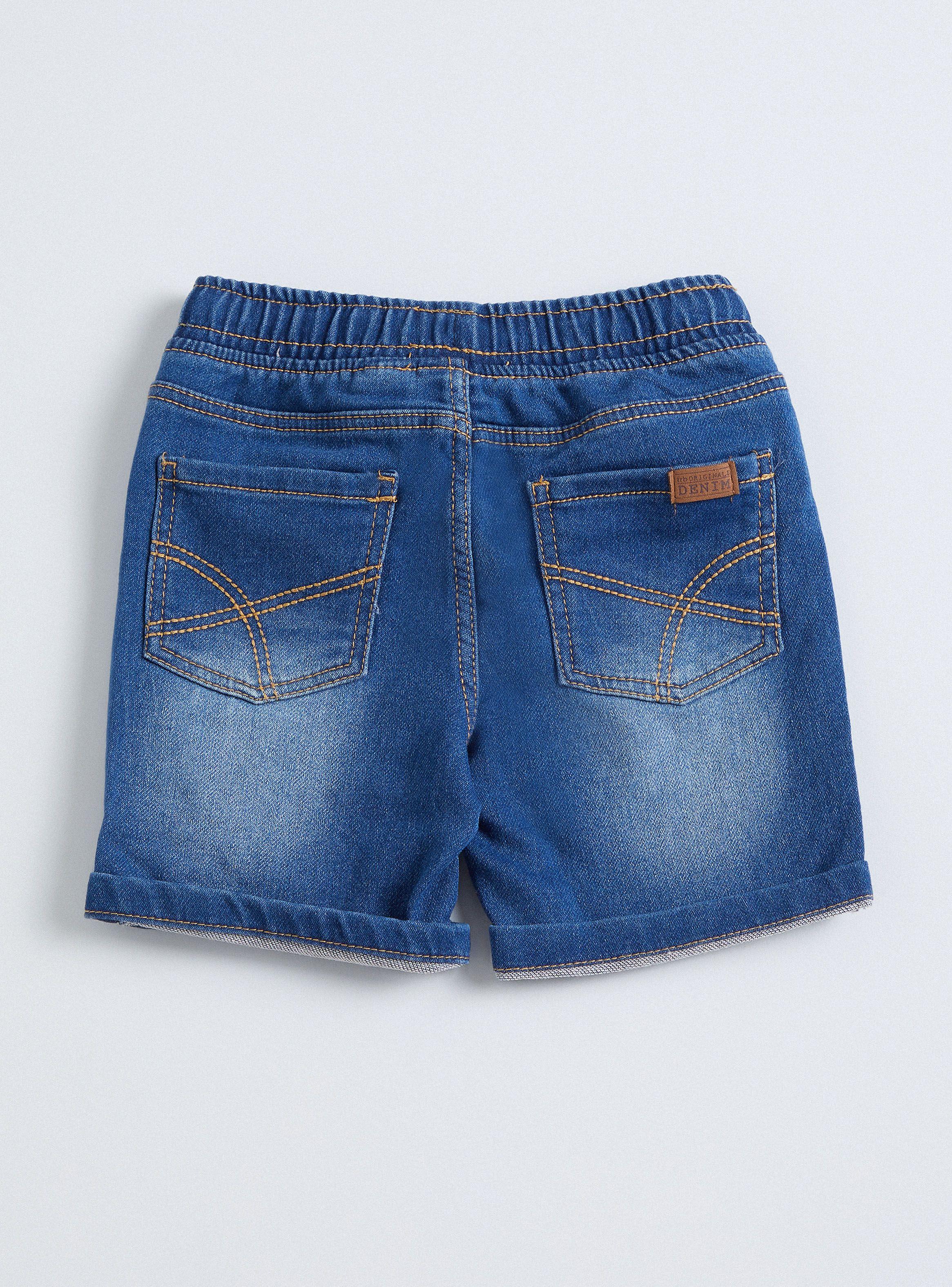 Short Básico Denim Niño-1