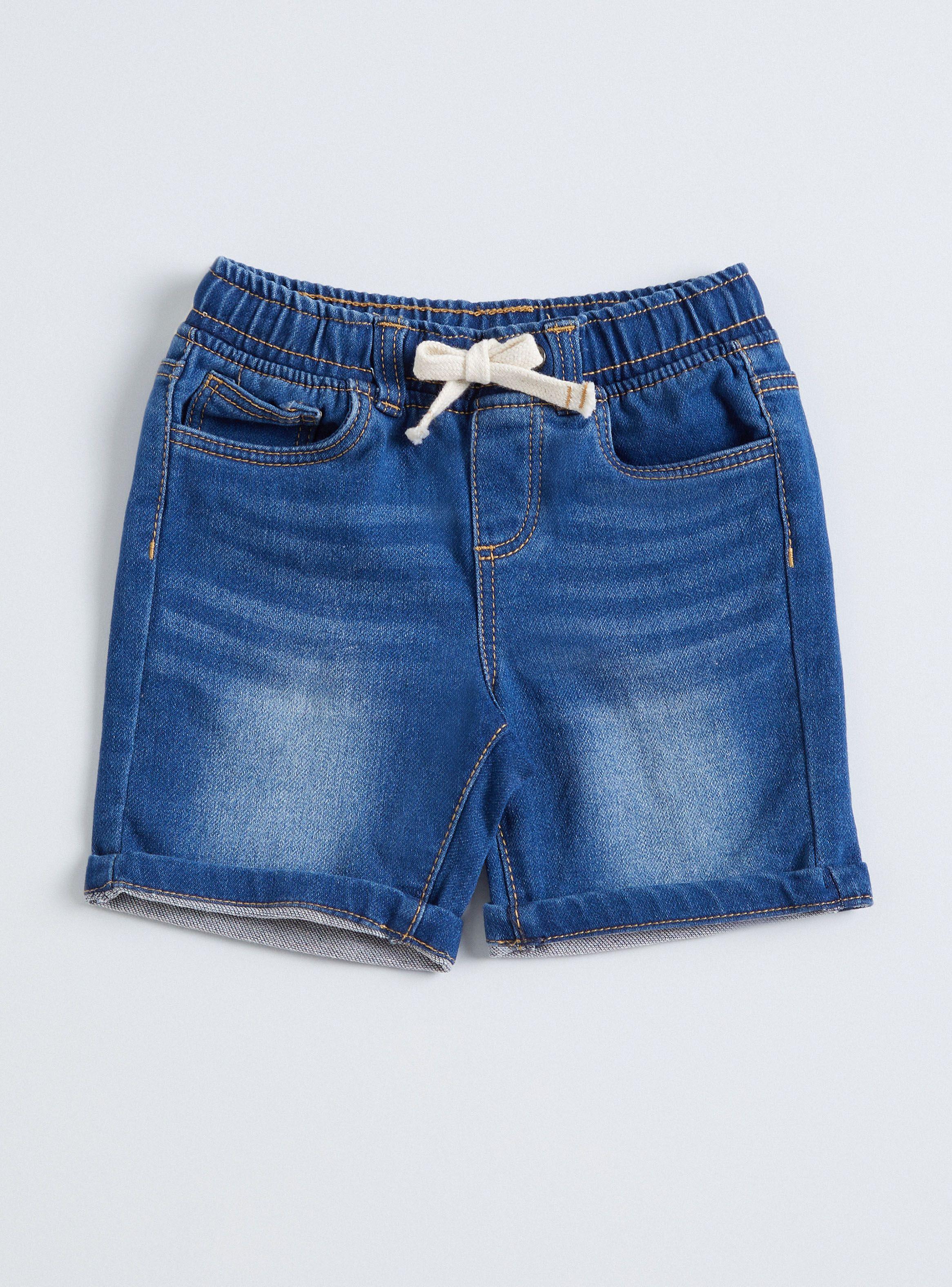 Short Básico Denim Niño-0