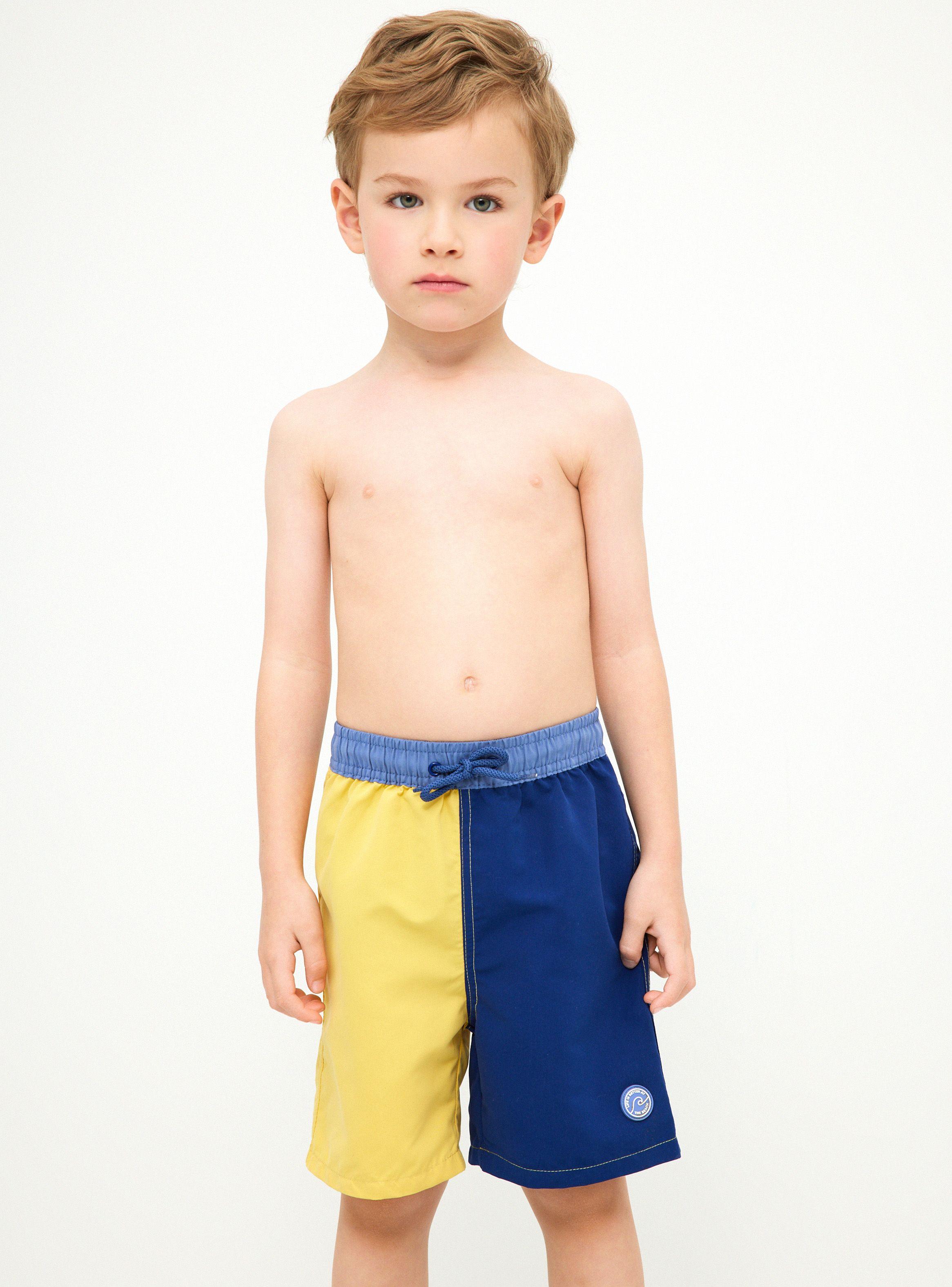 Traje de Baño Short Bicolor-0