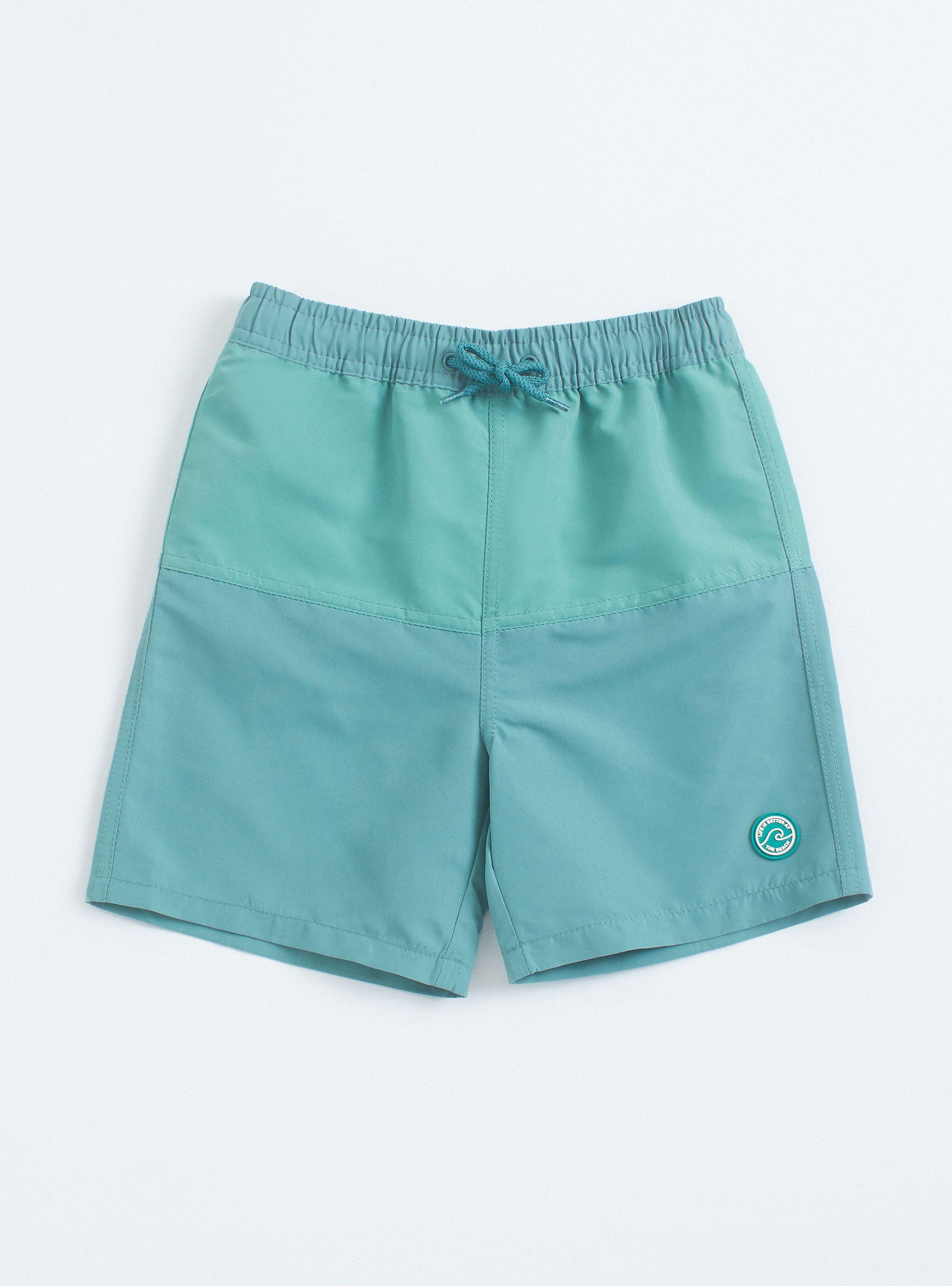 Traje de Baño Short Bicolor-1