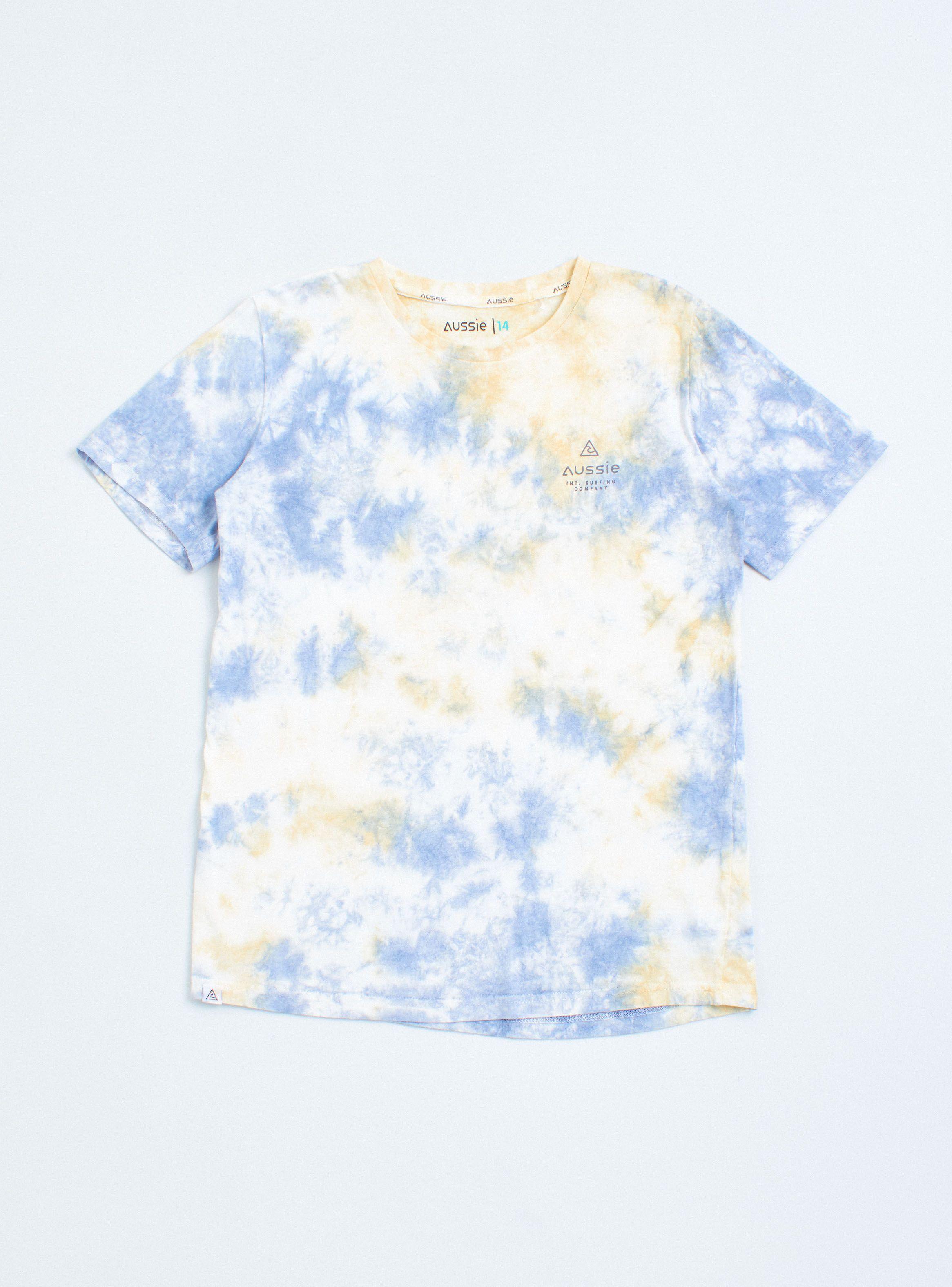 Polera Tie Dye Estampado en el Pecho y la Espalda-0