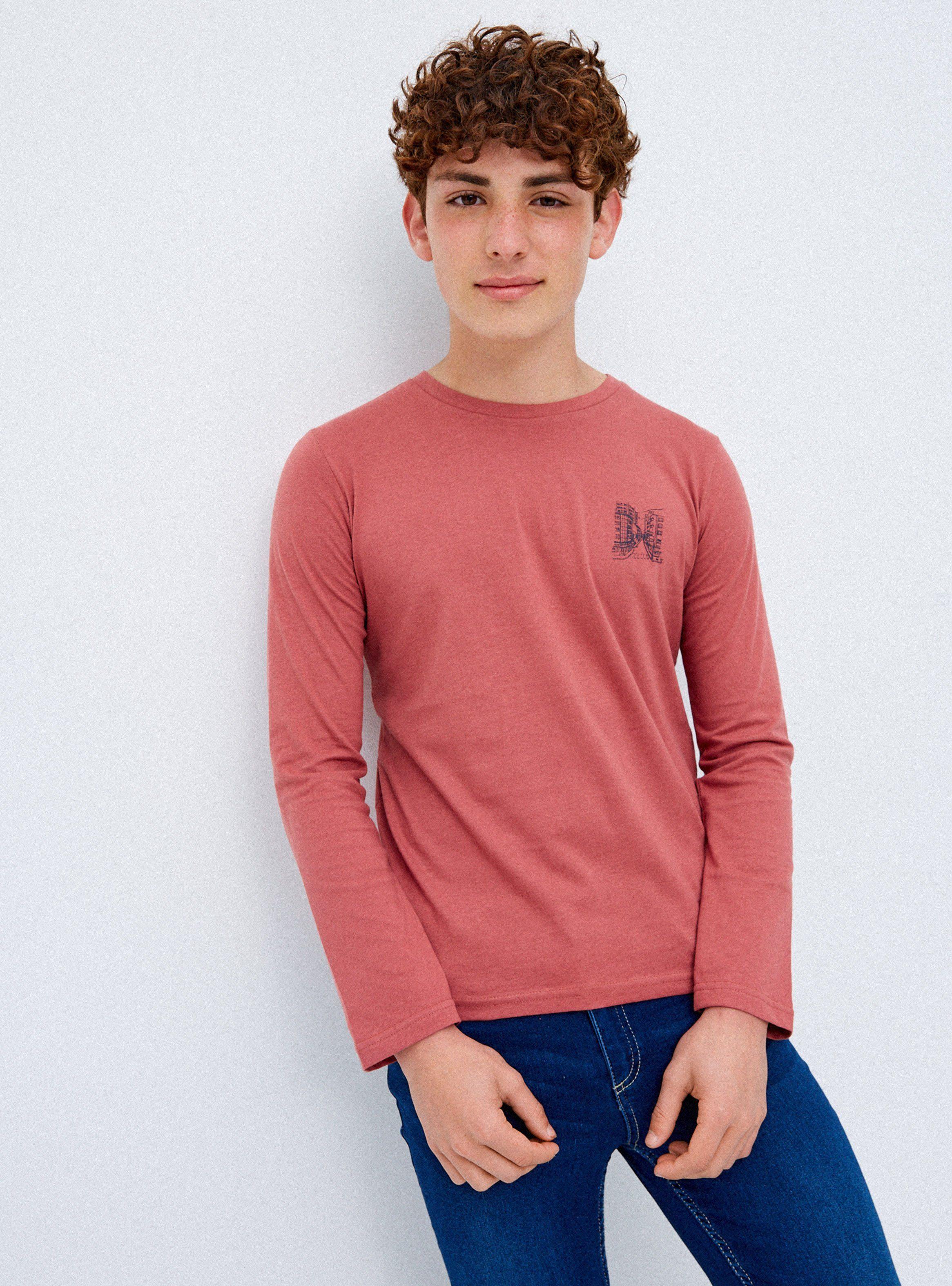 Polera Estampado Delantero y Espalda-0