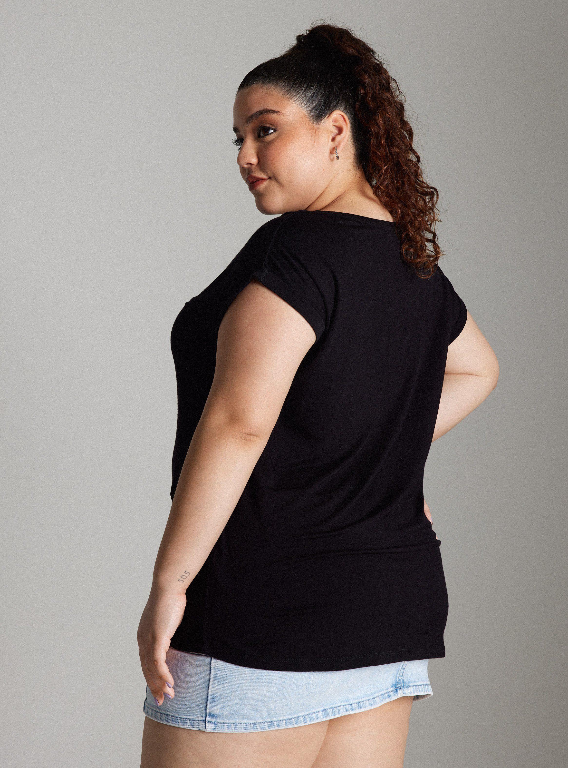 Polera Básica Espalda Más Larga-1