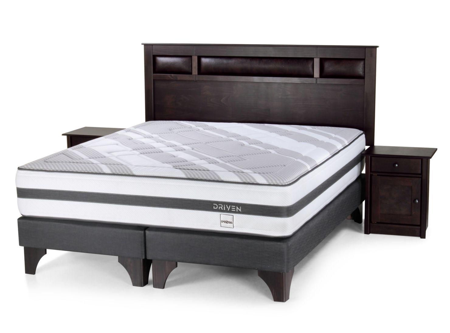 Cama Europea Driven King + Set Muebles Bilbao-0