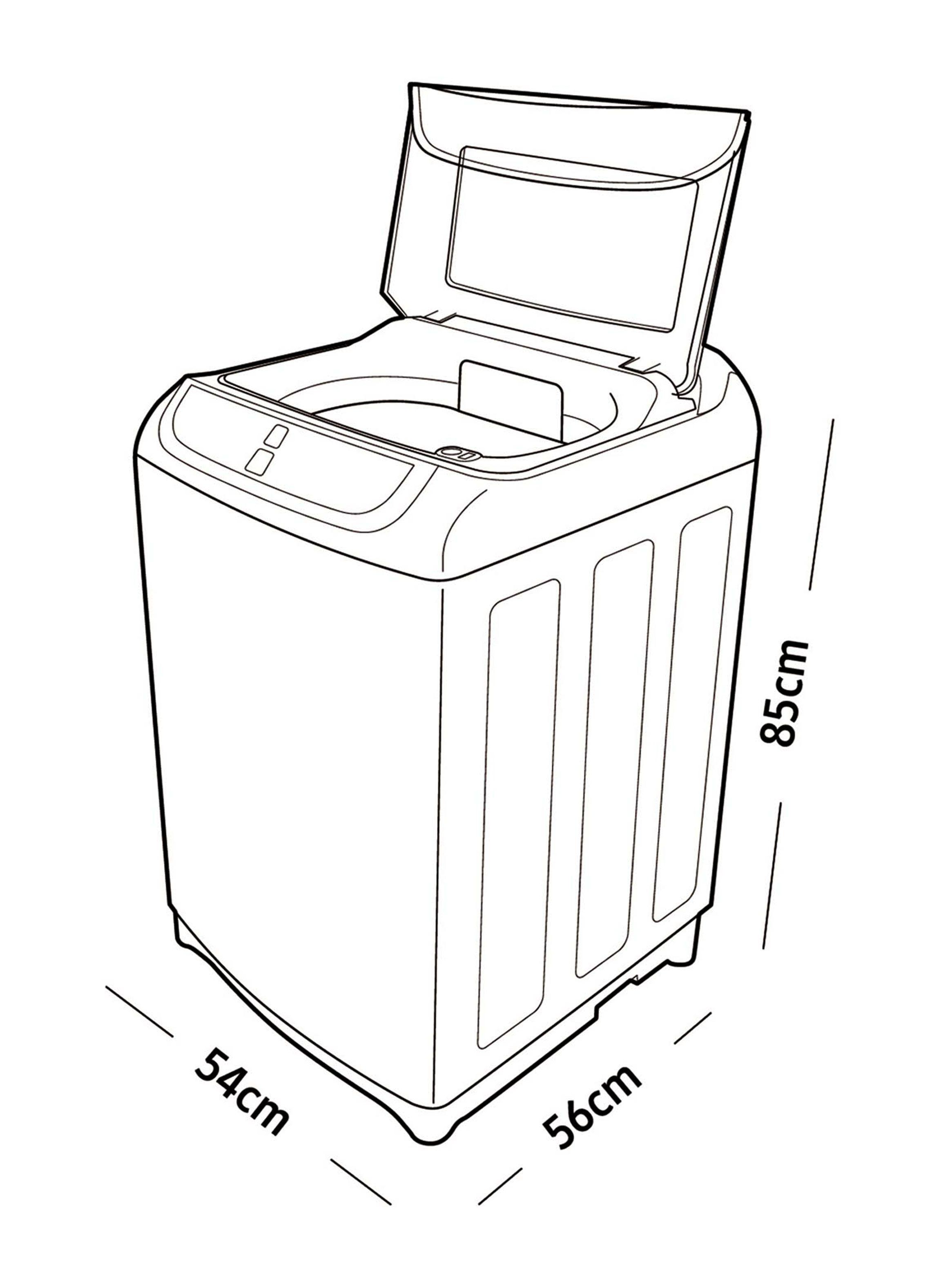 Lavadora Superior 9 Kg WA90H4400SW/ZS-1