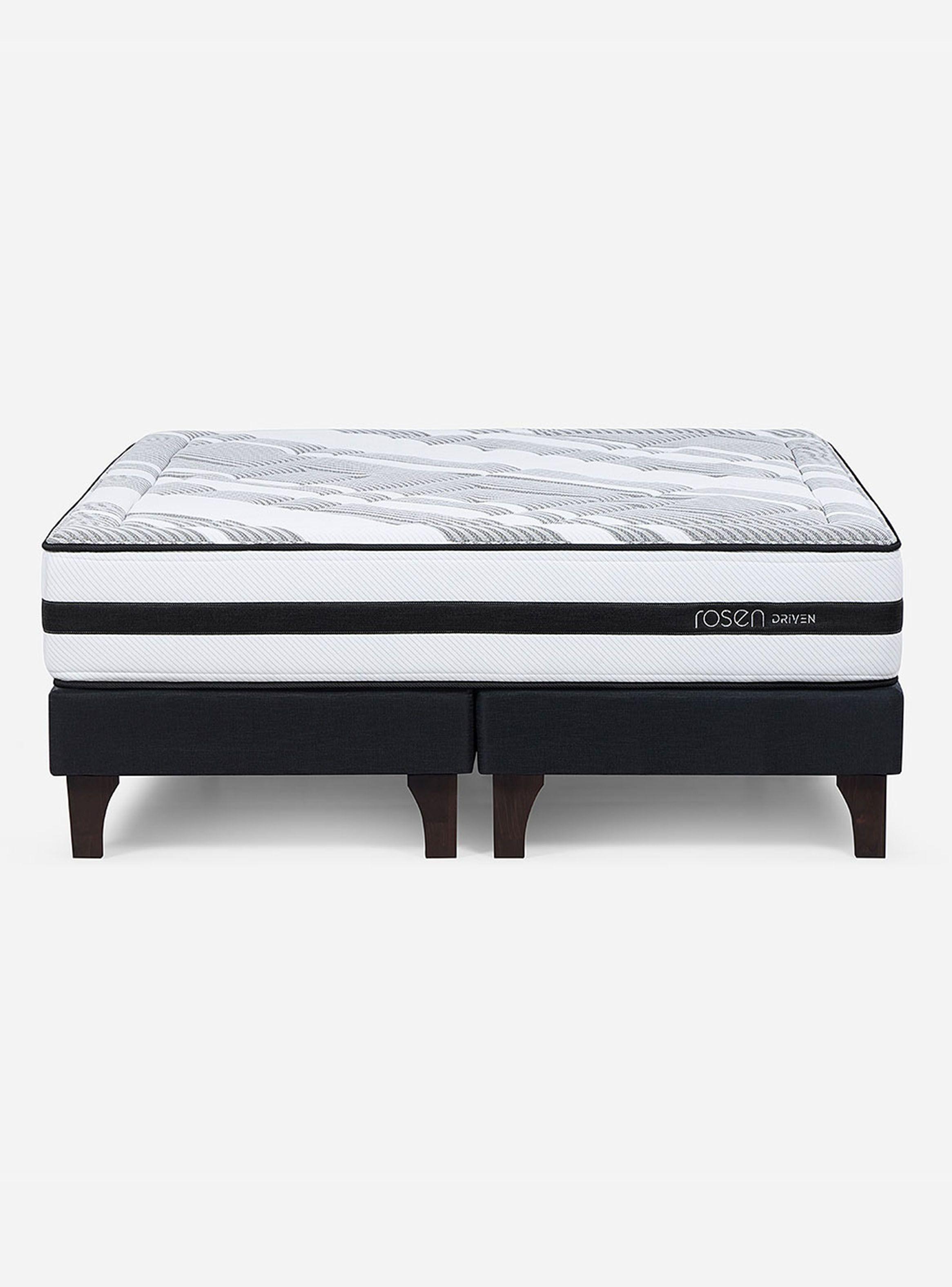Box Spring Driven 2 Plazas Long Base Dividida-1