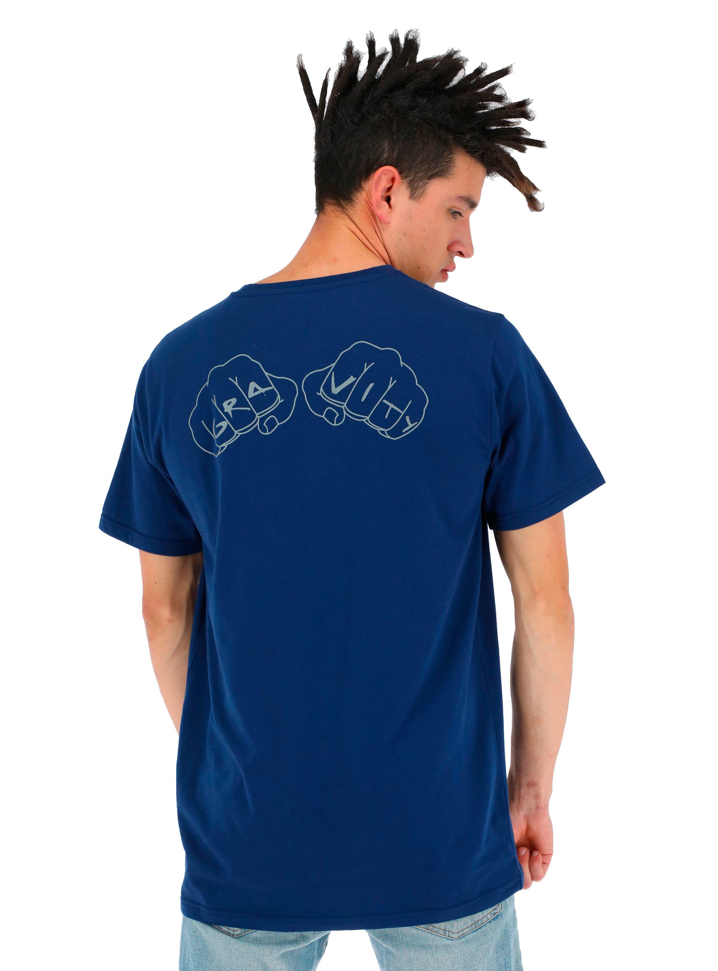 Polera Manga Corta Regular Fit Print Puños-1