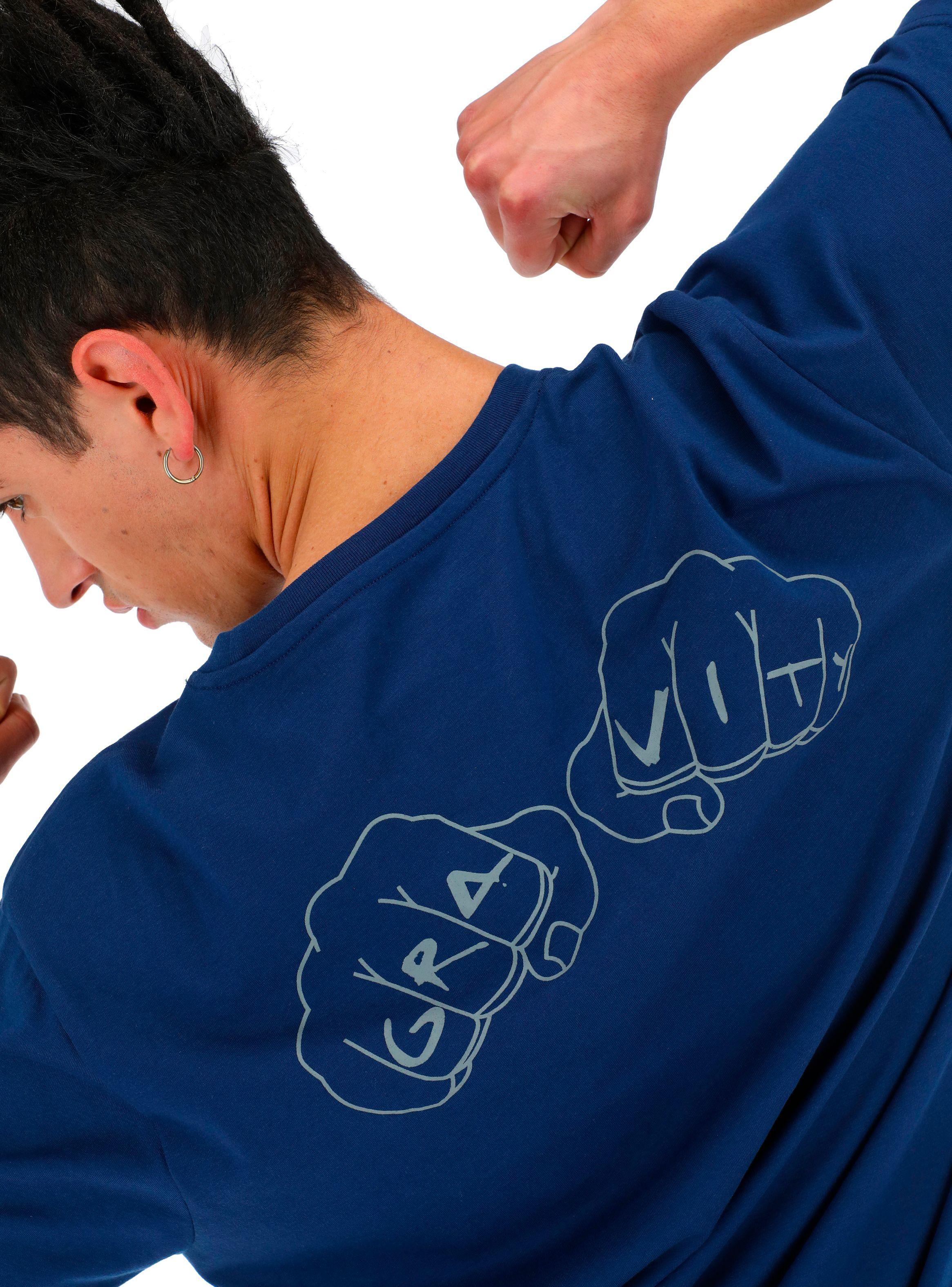 Polera Manga Corta Regular Fit Print Puños-2