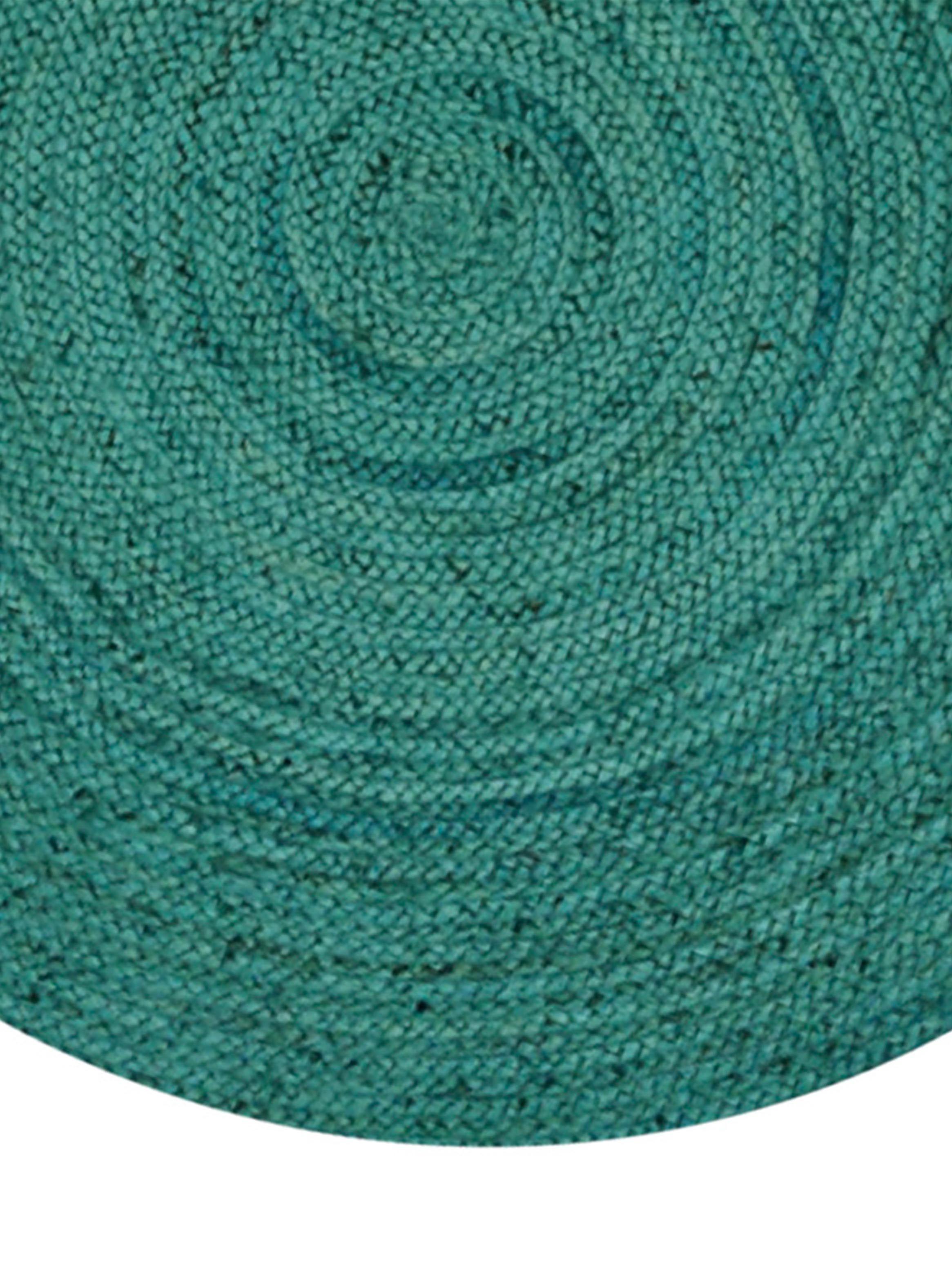 Alfombra Yute Maui 150 cm Turquesa-2