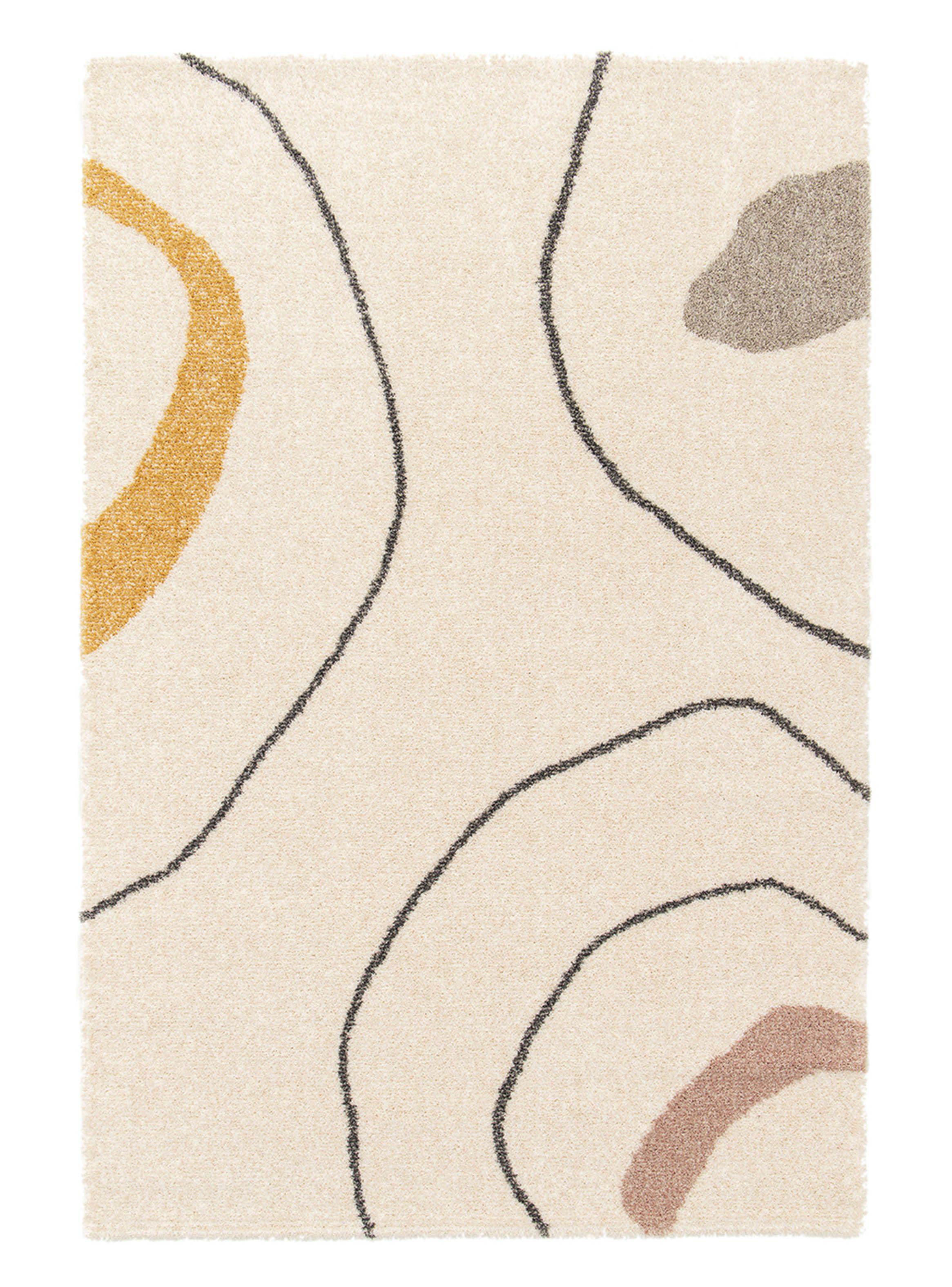 Alfombra Niza Beige 160x230 cm Formas-0