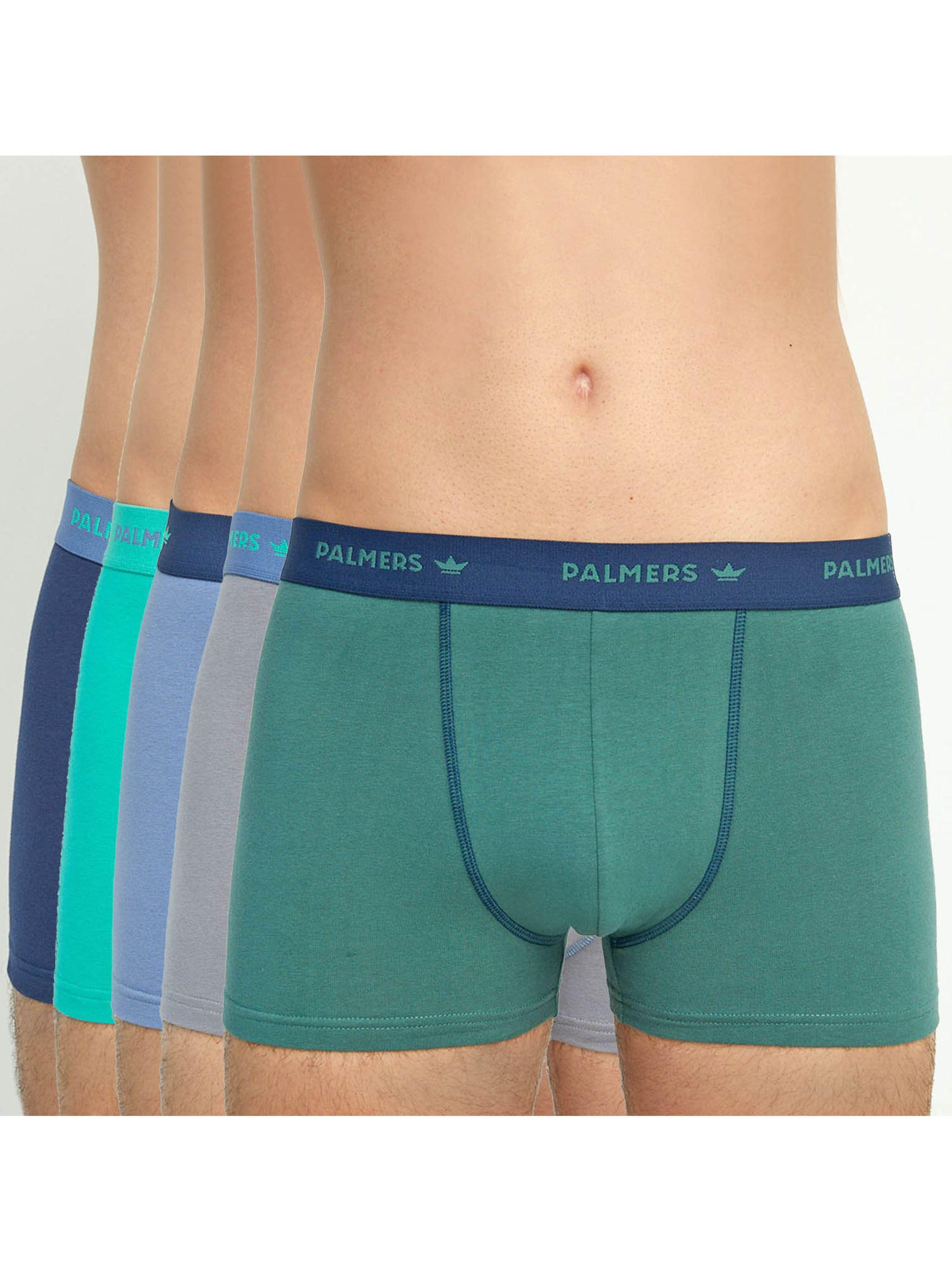 Pack 5 Boxer Fit Medio Algodón-0