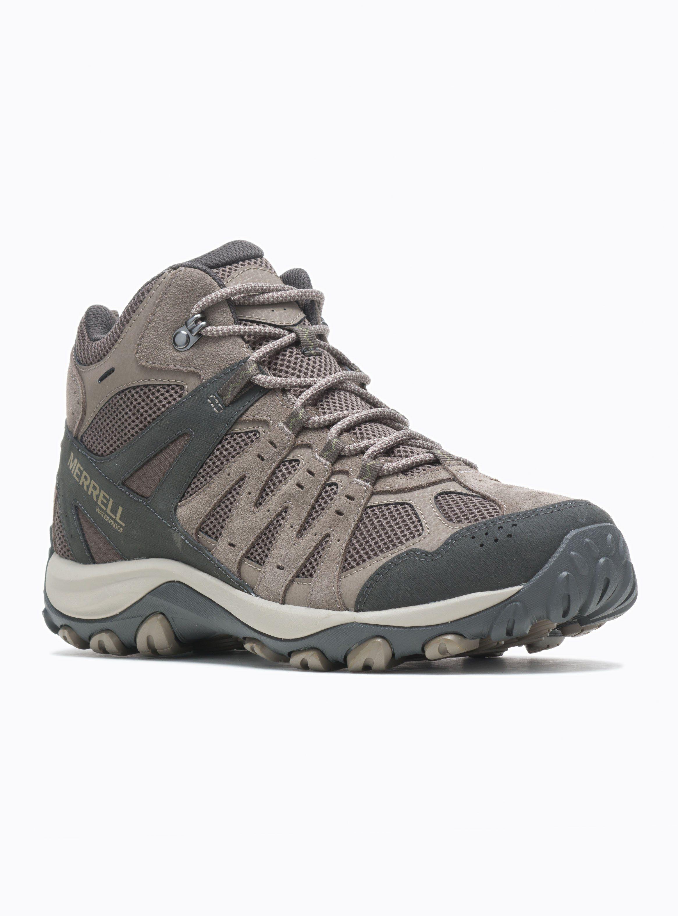 Zapatilla Outdoor Color Café Accentor 3 Mid Wp Hombre-1