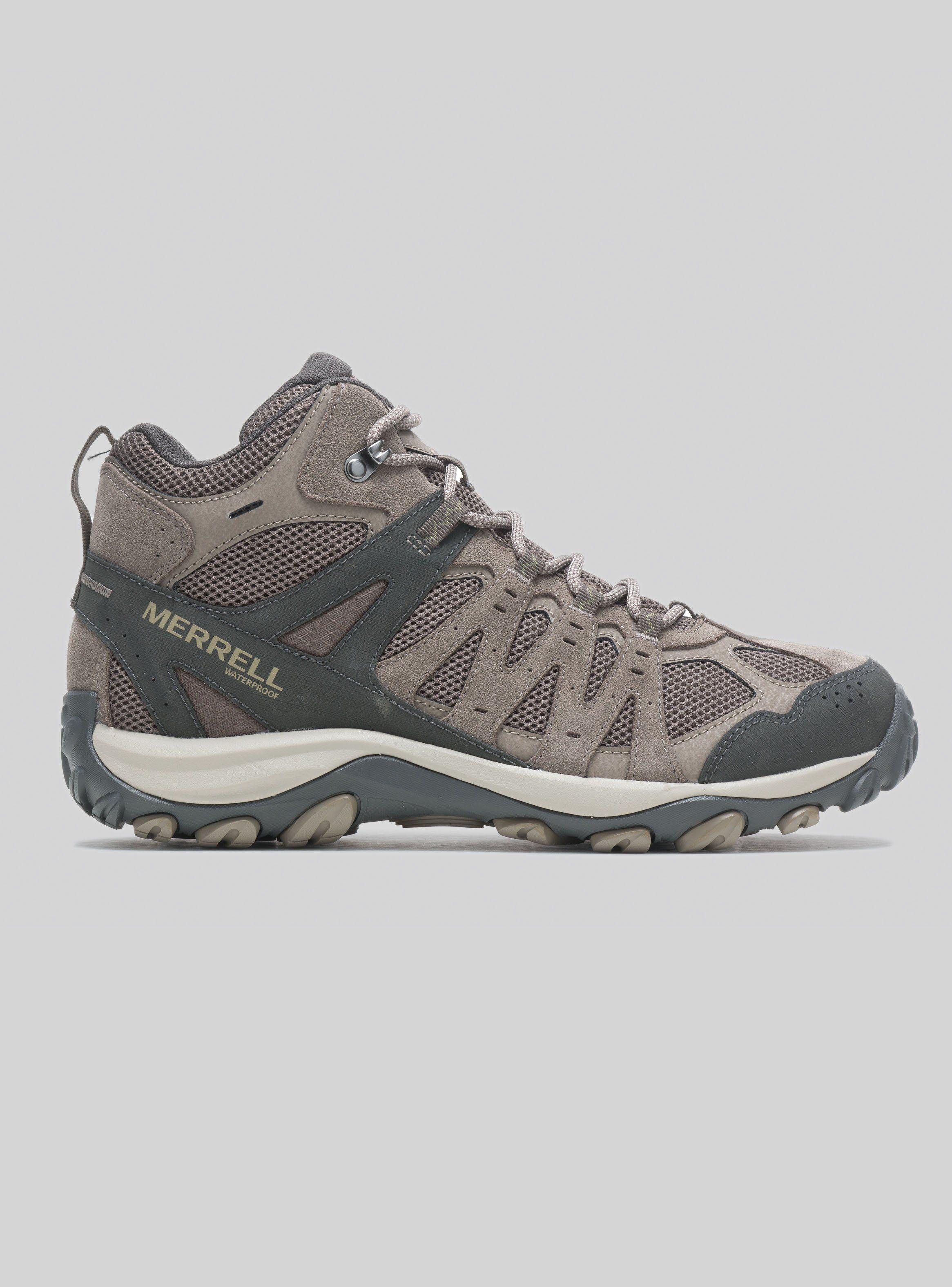 Zapatilla Outdoor Color Café Accentor 3 Mid Wp Hombre-0