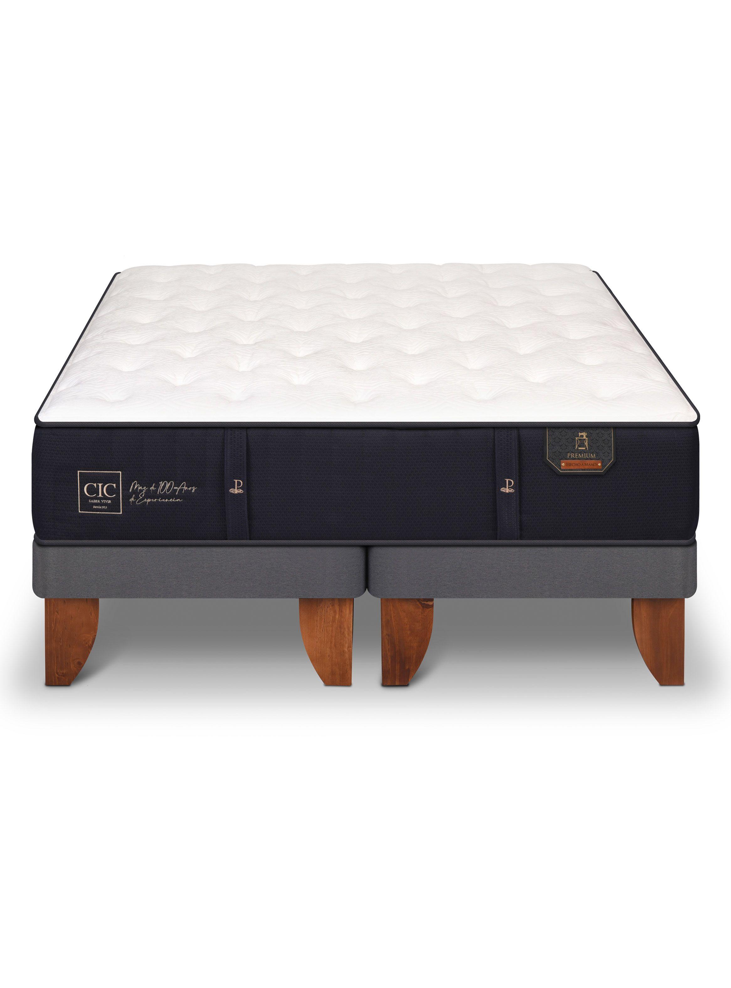 Cama Europea Premium 2 Plazas Base Dividida-2