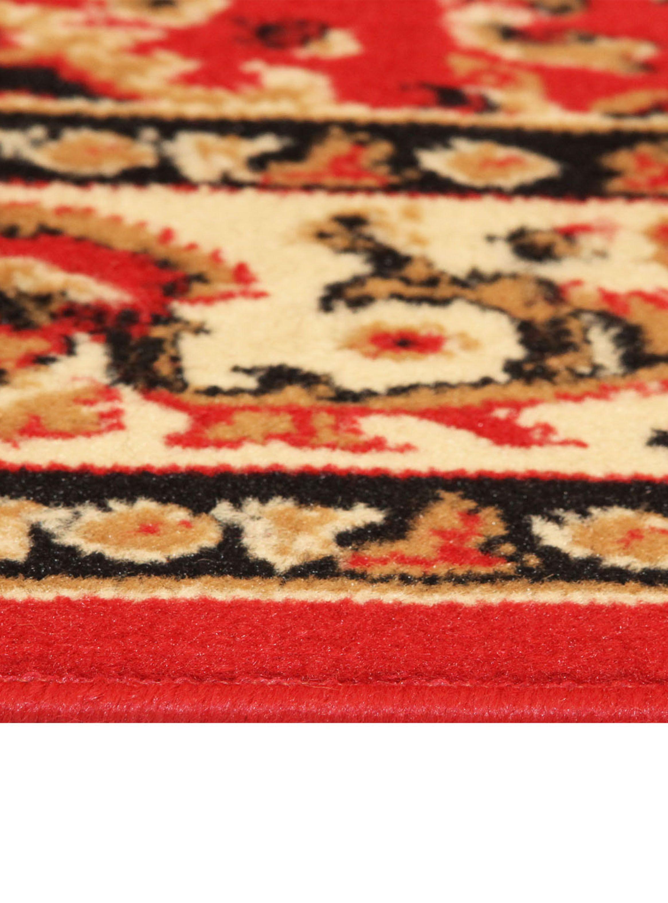 Alfombra Clasica Rojo 133x190 cm-1