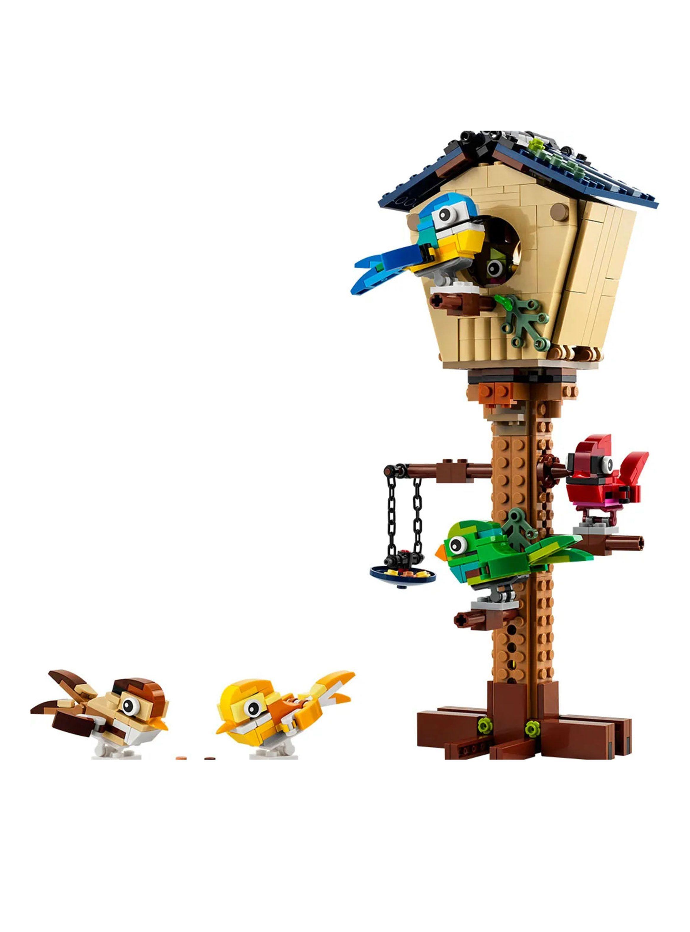 Bloque y Armable Casa para Pájaros-3