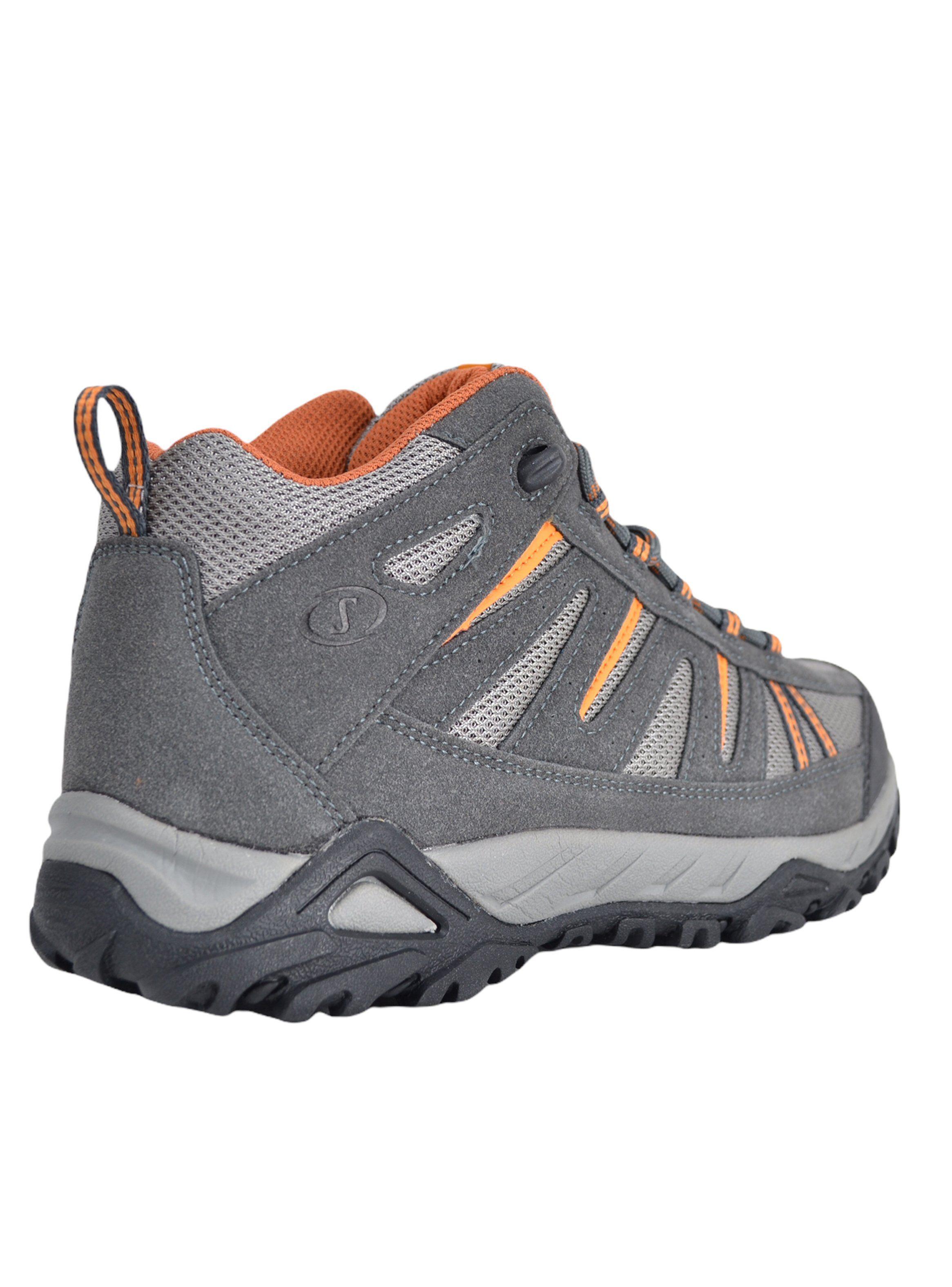 Zapatilla Outdoor Gris Caña Zmc3010 Hombre-2