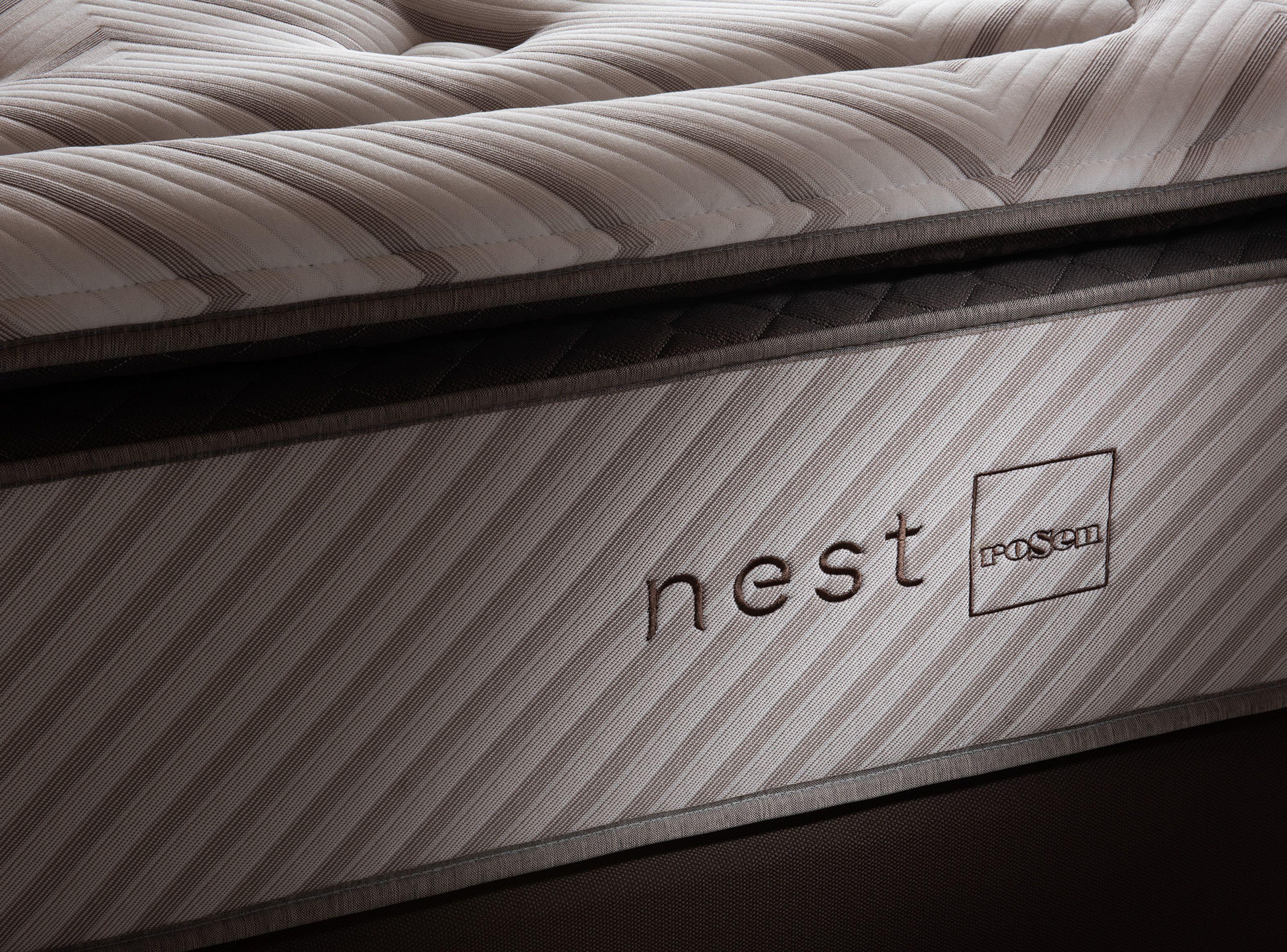 Cama Europea Nest 2 Plazas + Set Muebles Issey Vision-3
