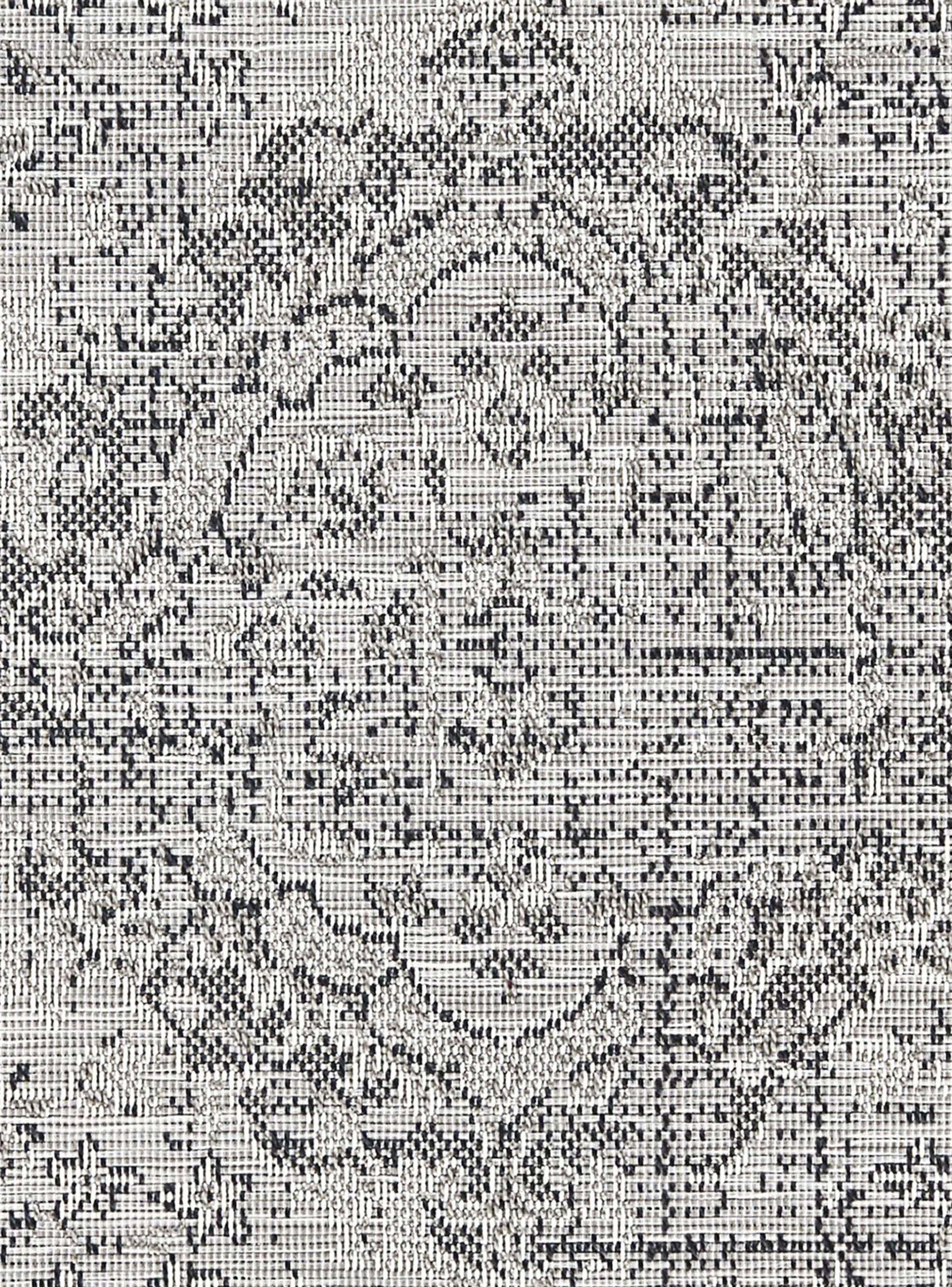 Alfombra London 160x230 cm Plata/Crema-1