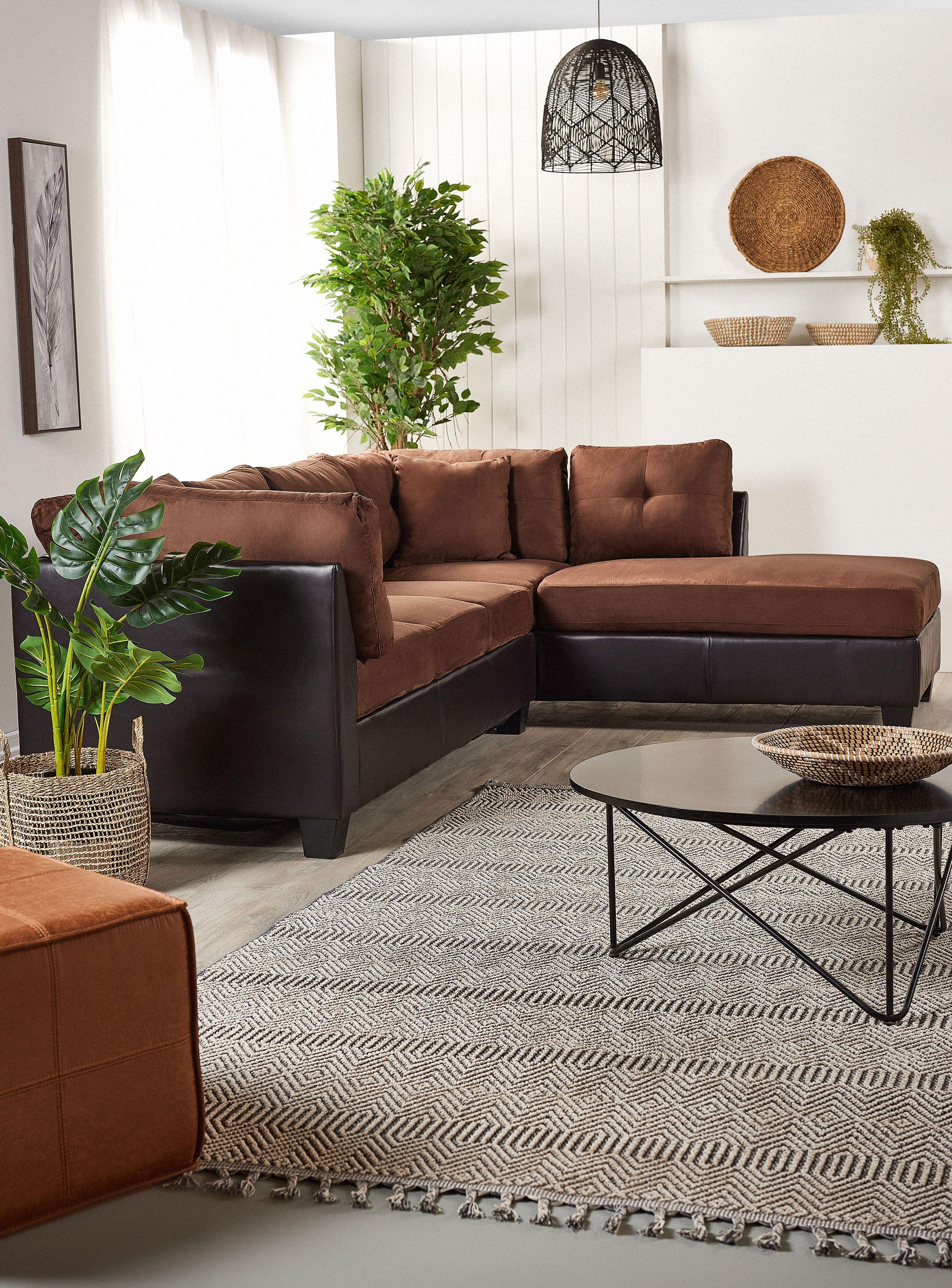 Seccional New Brown Derecho Tapiz-0